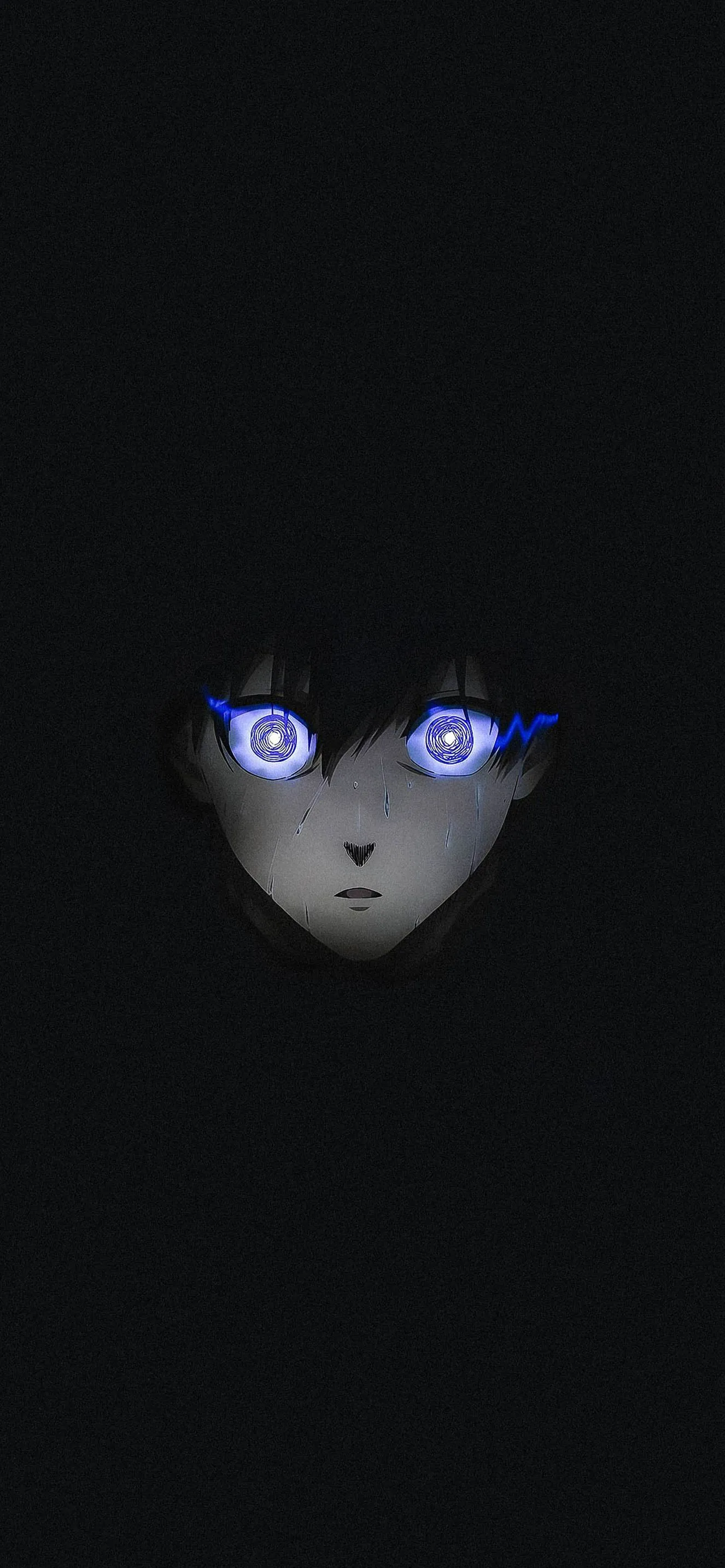 Blue Lock Isagi Yoichi Dark Wallpaper Phone Wallpaper