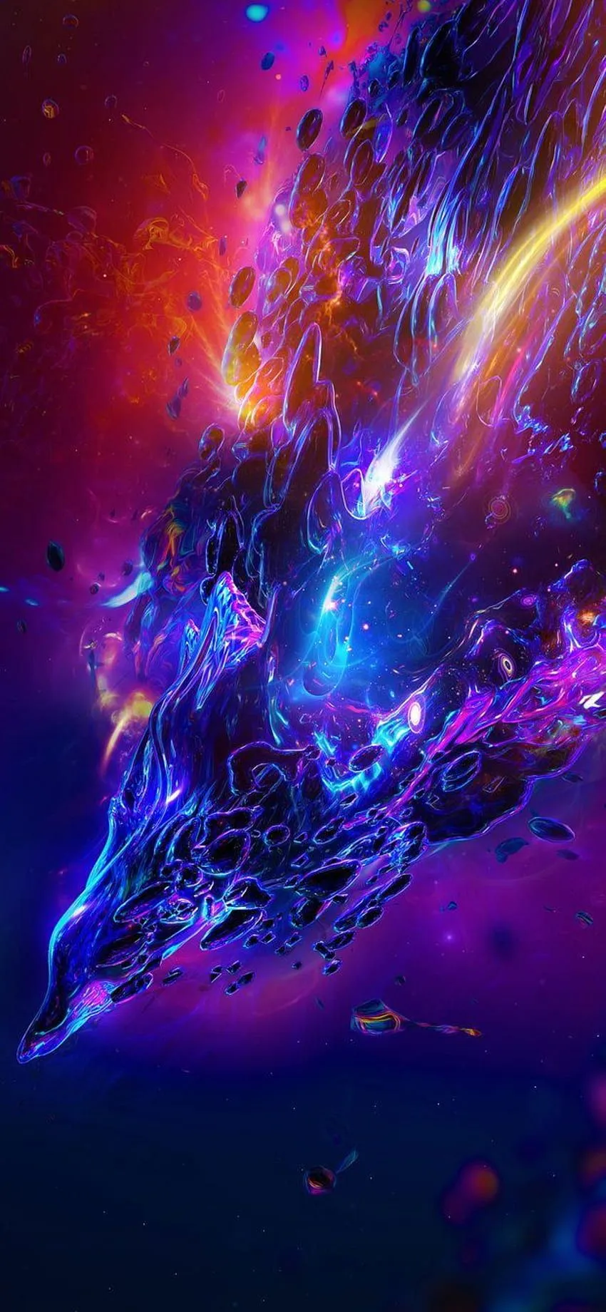 Gaming phone. Galaxy, Abstract background, space HD phone wallpaper