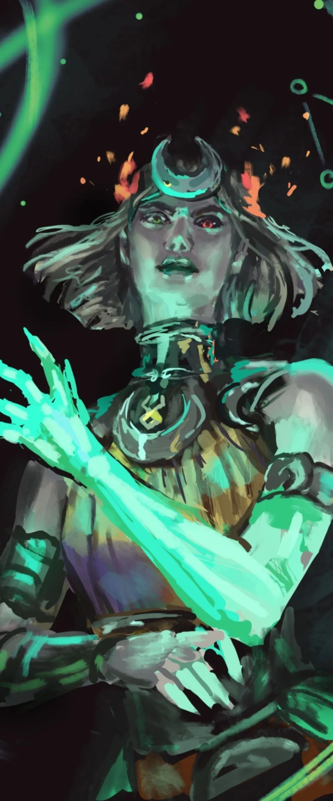 Hades II iPhone Wallpaper