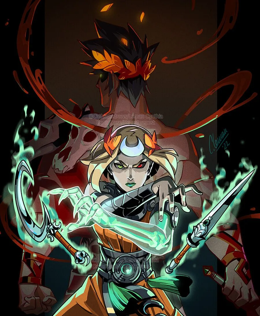 Cynthia Leman and Zagreus