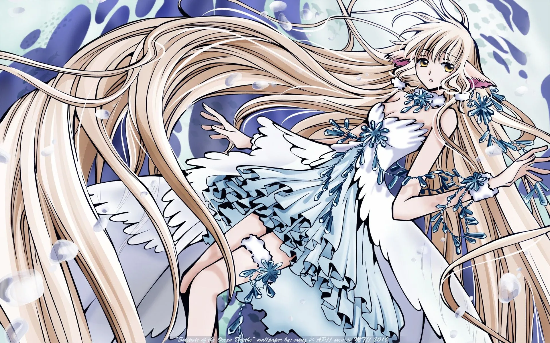 Wallpaper chii, chobits, CLAMP for mobile and desktop, section аниме, resolution 1920x1200