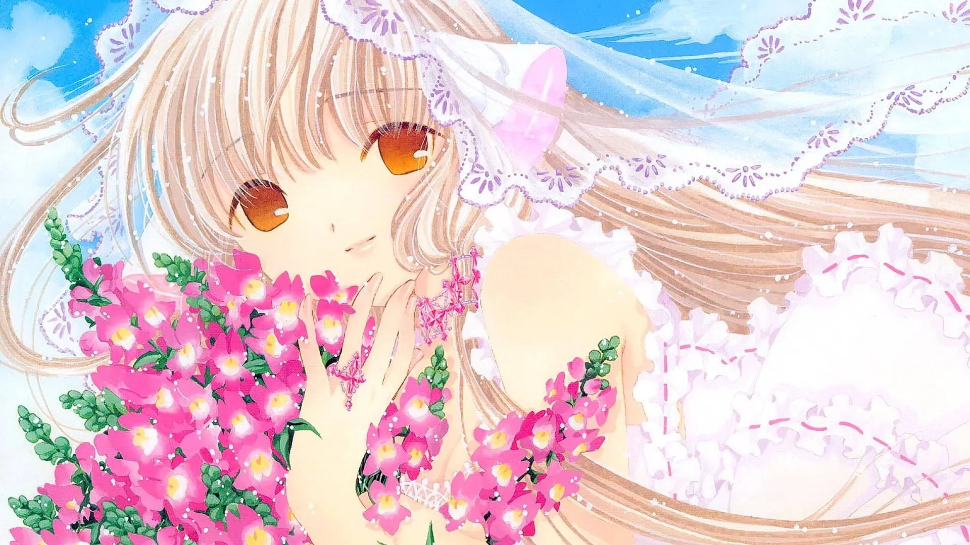 Download Chobits Charming Chi Wallpaper