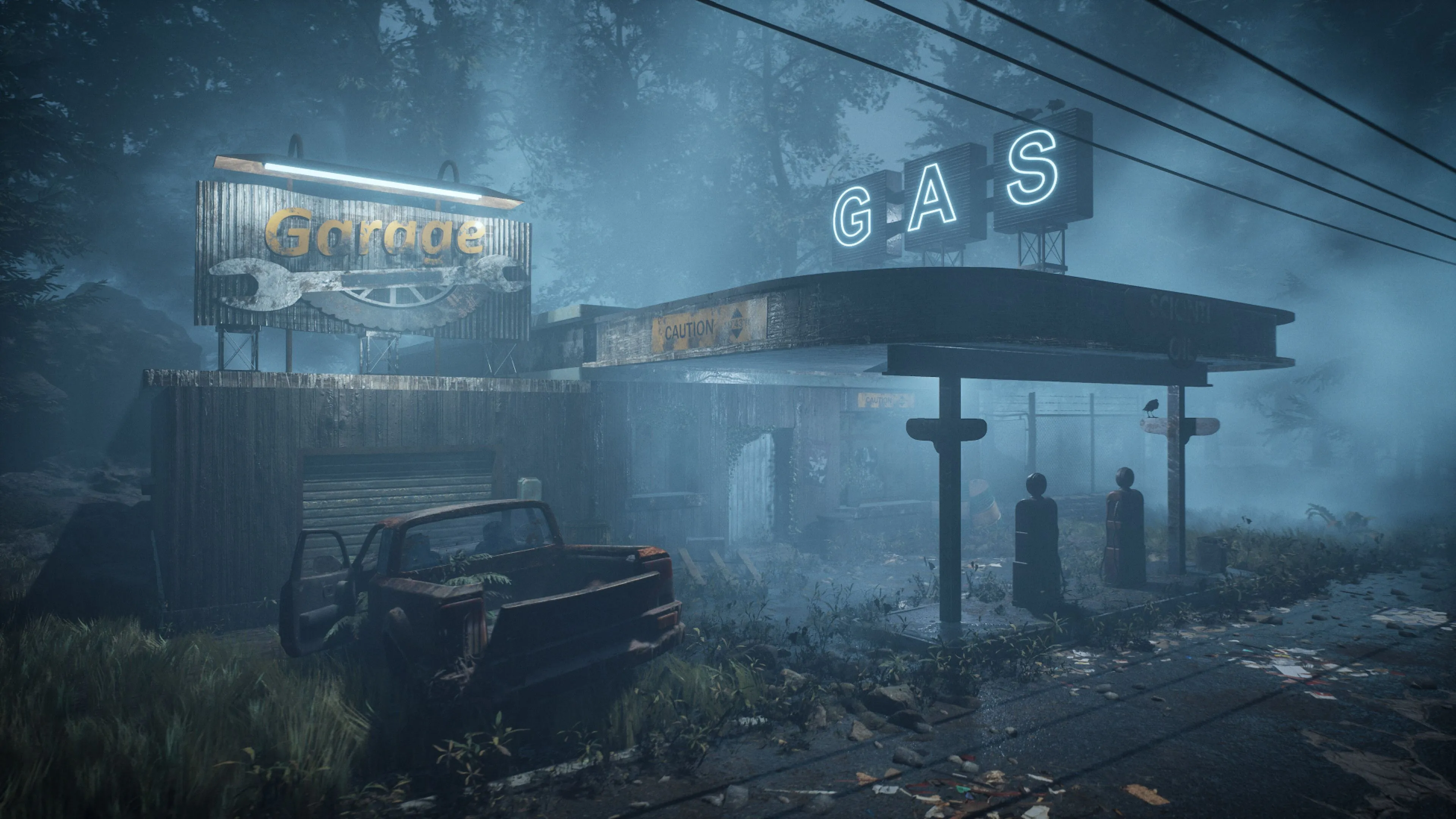 Silent Hill render with Unreal Engine 4.24 first person walkthrough