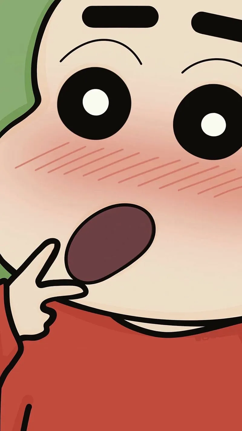 iPhone Dynamic, shinchan, dynamic island, HD phone wallpaper