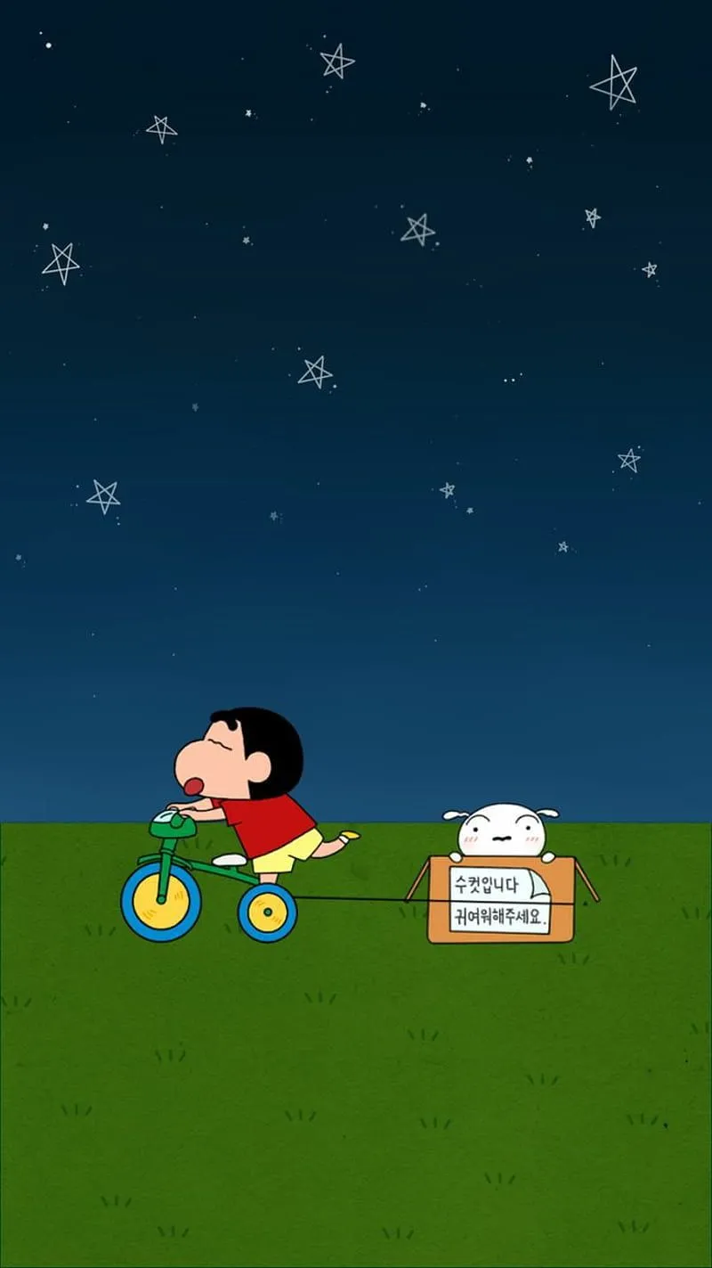 Shinchan, box, cycle, enjoy, nature, pet, sheero, super, world, HD phone wallpaper