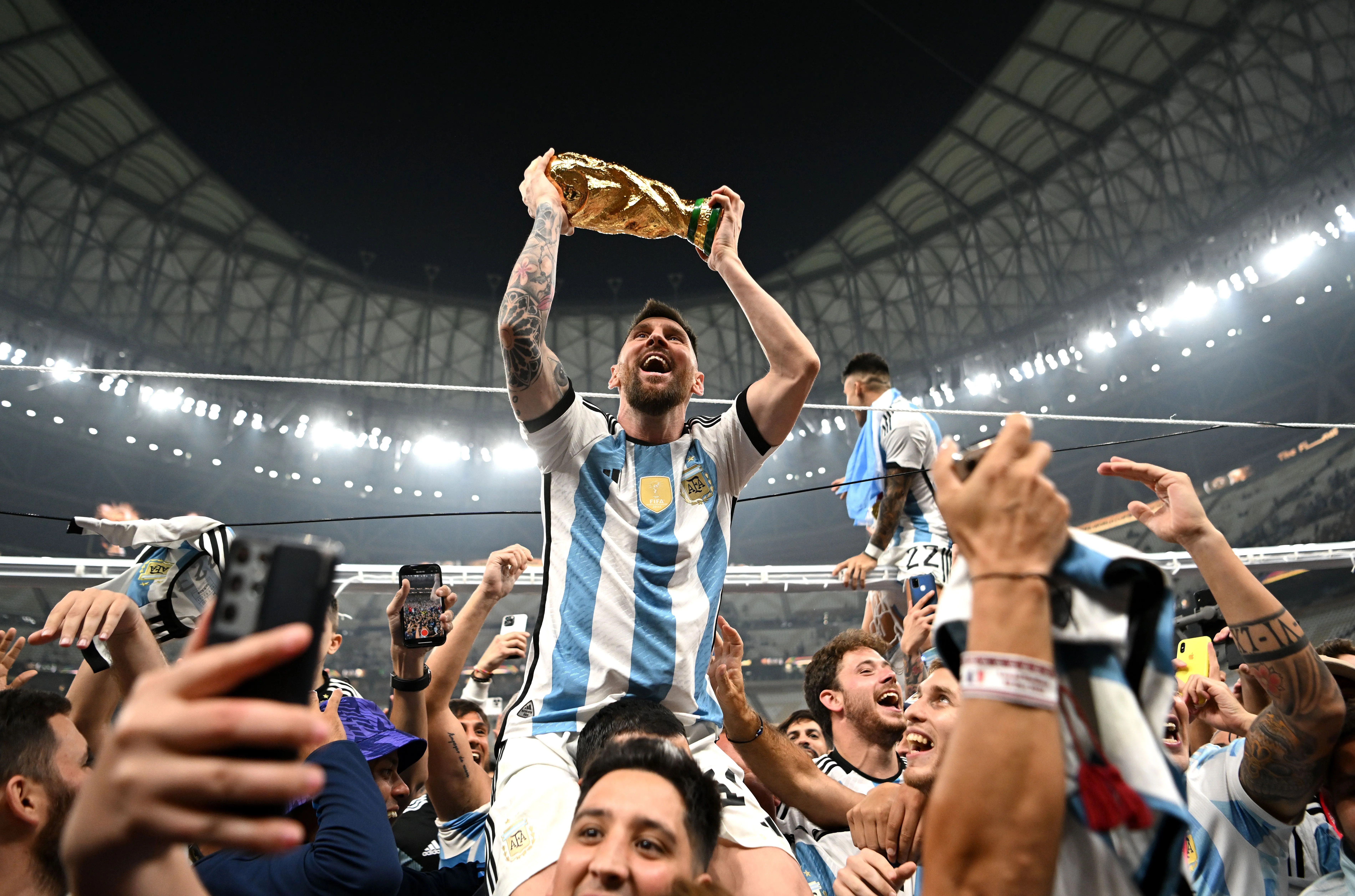 Photographer reveals 'luck' behind Messi World Cup image that set Instagram record