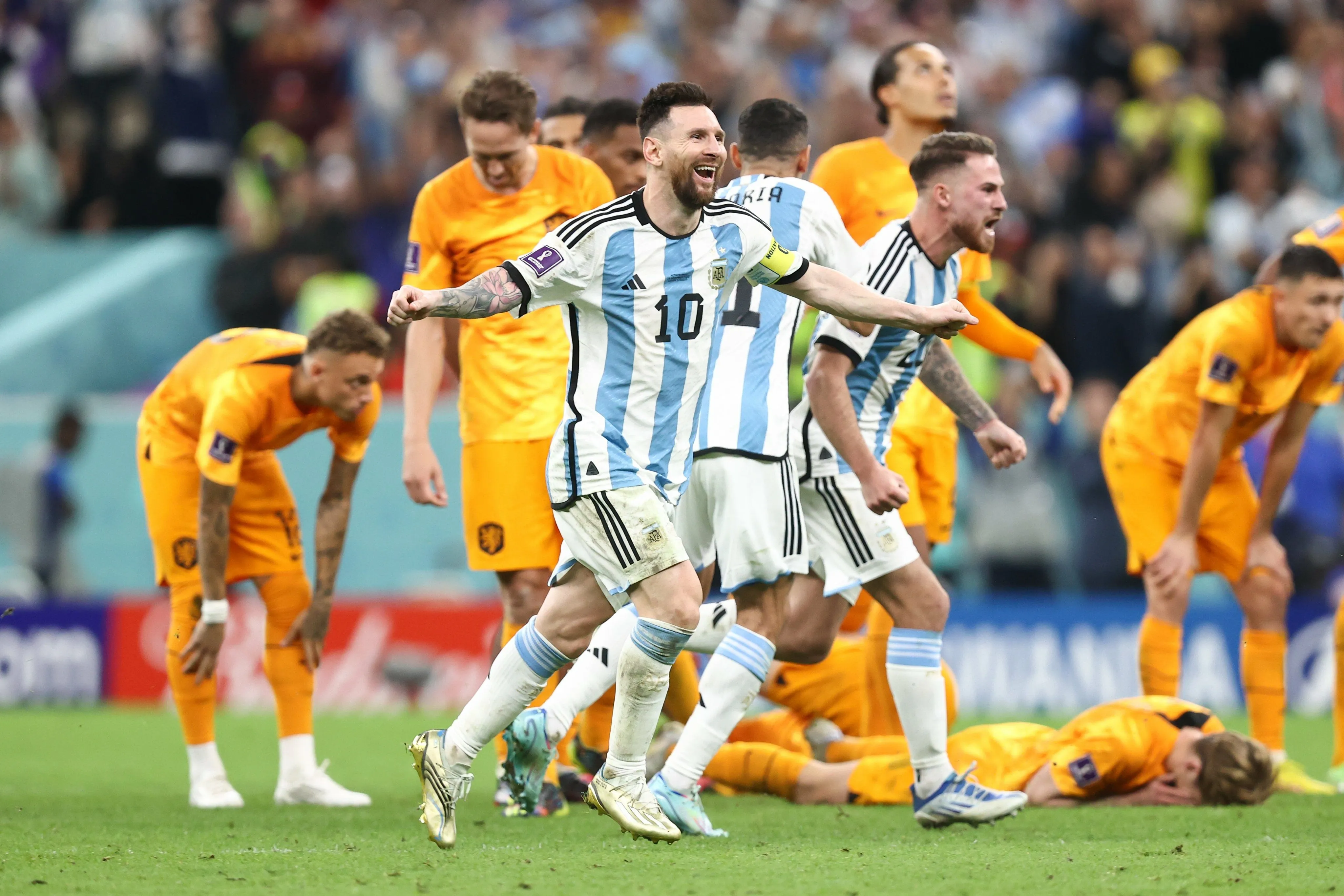 Lionel Messi Celebration FIFA World Cup 2022 Wallpaper, HD Sports 4K Wallpaper, Image and Background