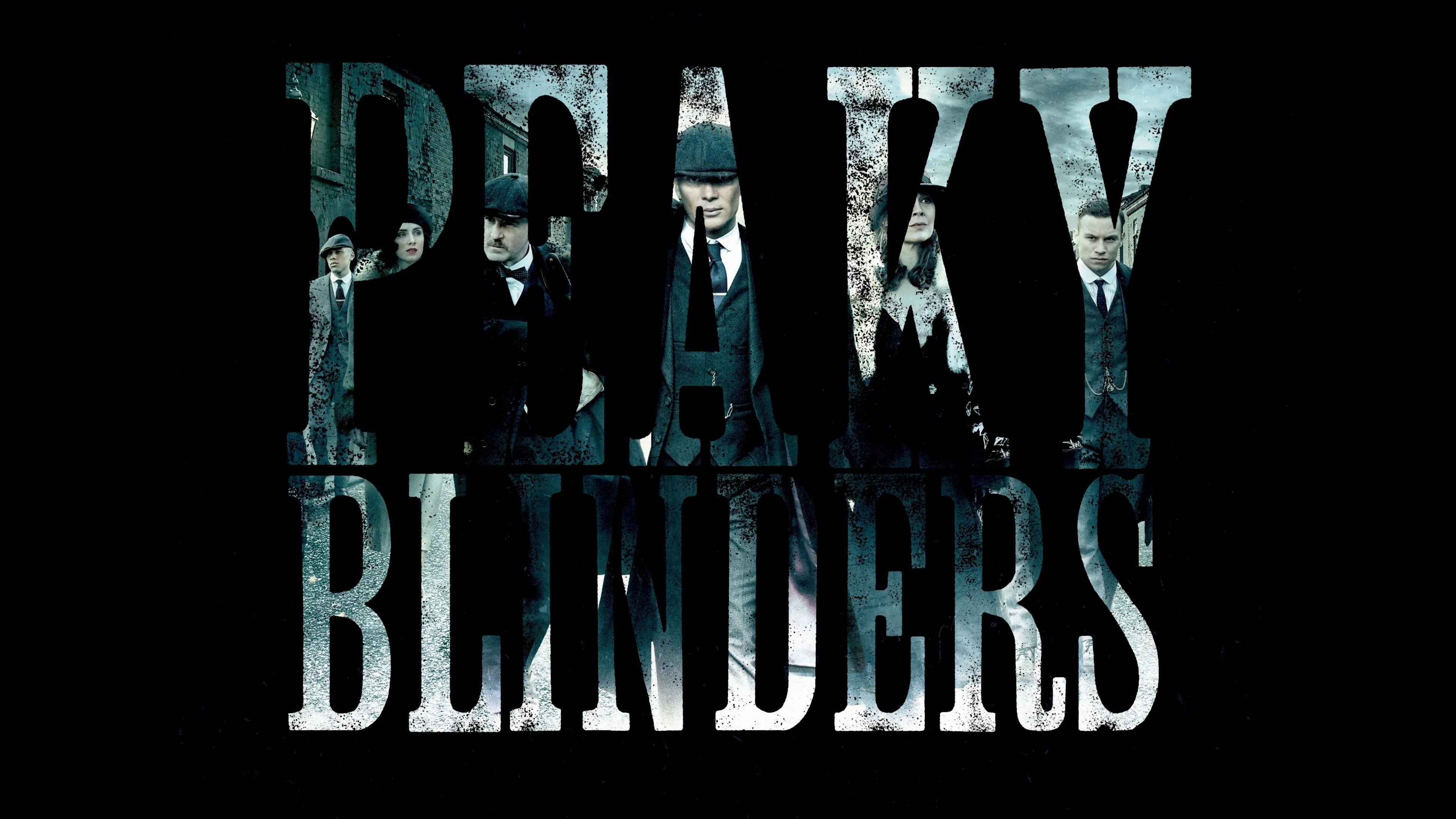 Peaky Blinders Wallpaper 4K, Black background, 5K, TV series