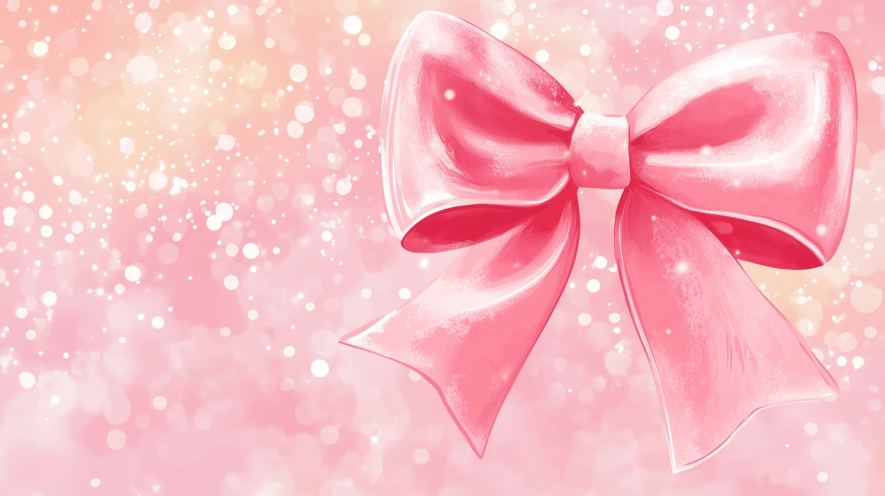 Pink Bow Wallpaper & 4K, Free Download