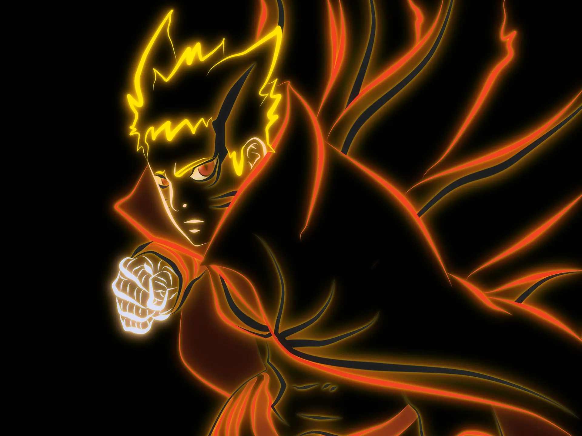 Naruto Anime Baryon Wallpaper, HD Anime 4K Wallpaper, Image and Background