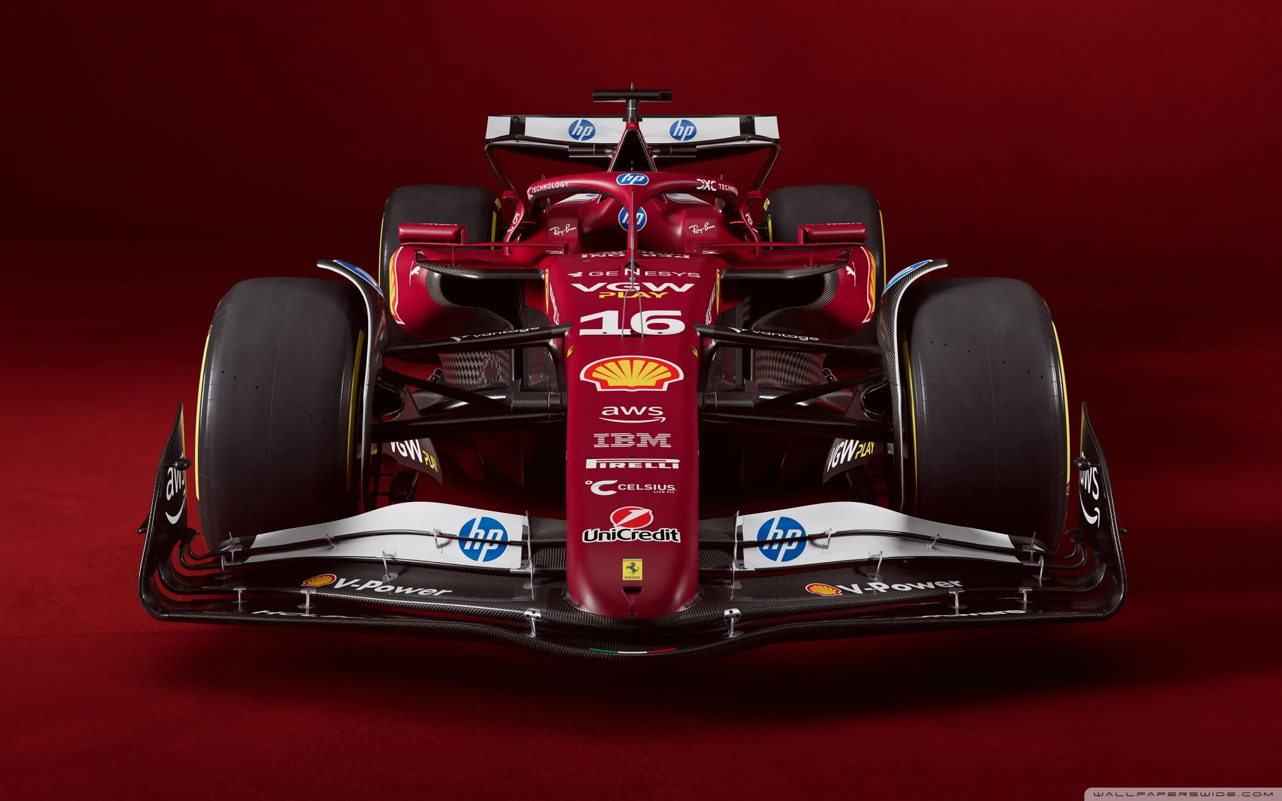 Ferrari F1 2025 4K UHD Wallpaper for UltraHD Desktop and TV, Widescreen and UltraWide Display