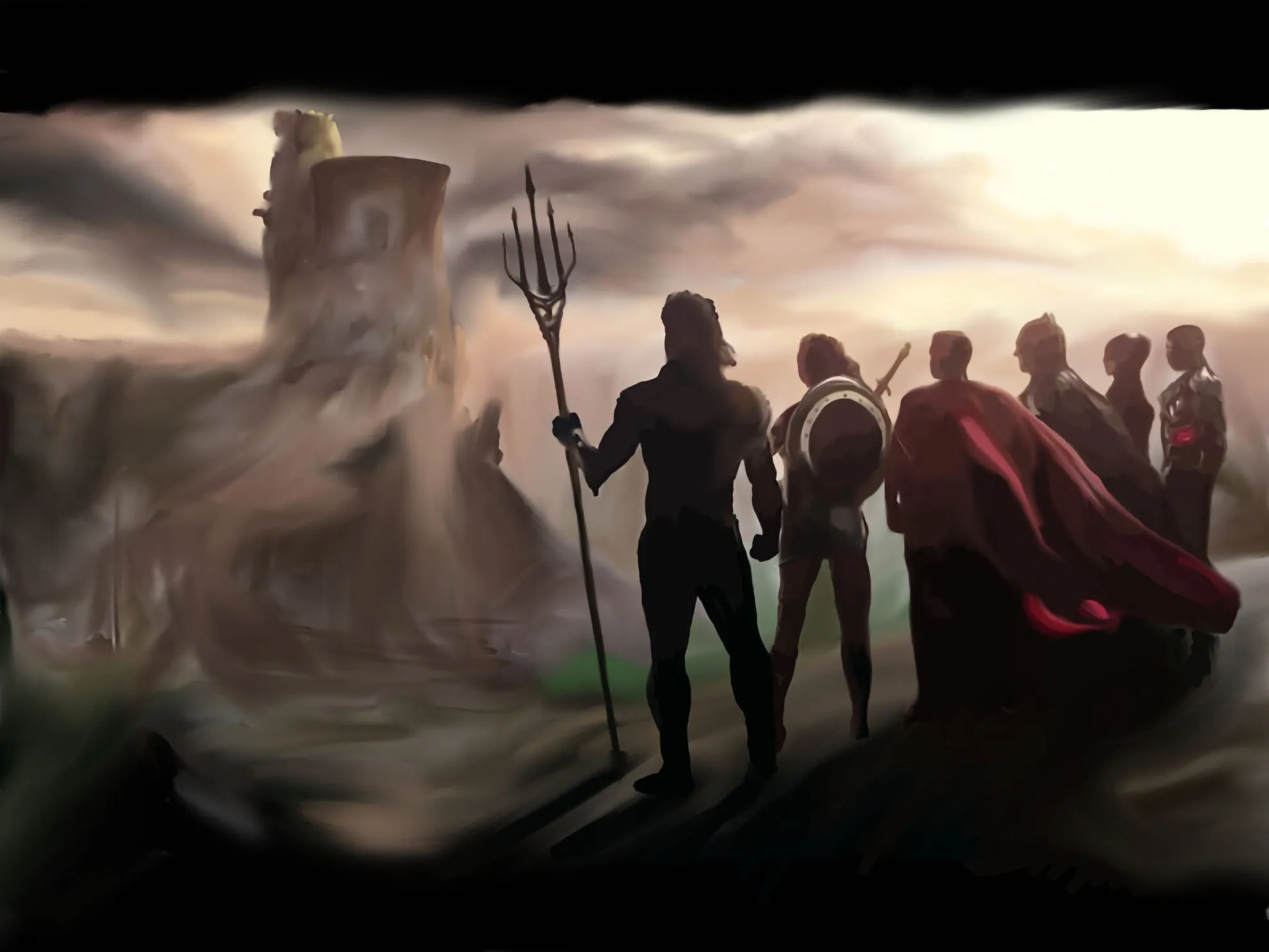 Justice League Members Art Wallpaper, HD Superheroes 4K Wallpaper, Image and Background