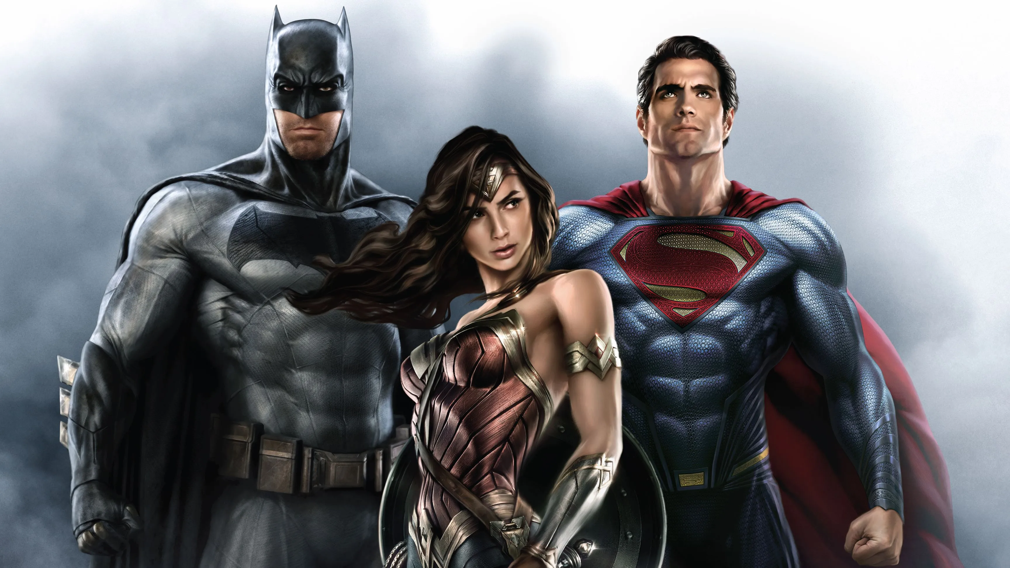 Desktop wallpaper: Superman, Movie, Justice League, Batman, Dc Comics, Wonder Woman 4K free download for PC. 451454