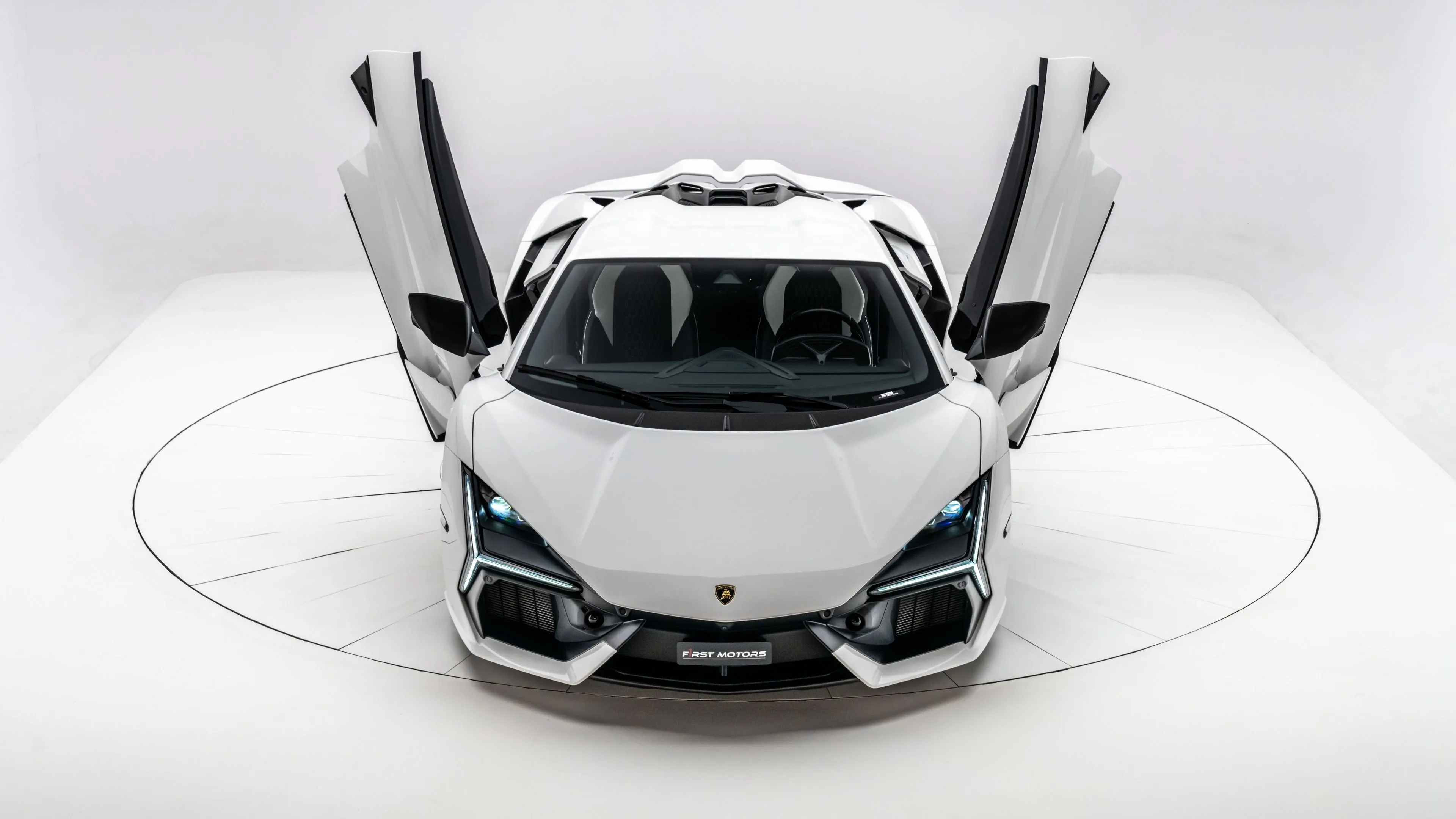 Lamborghini Revuelto Wallpaper 4K, White aesthetic, White cars, 5K