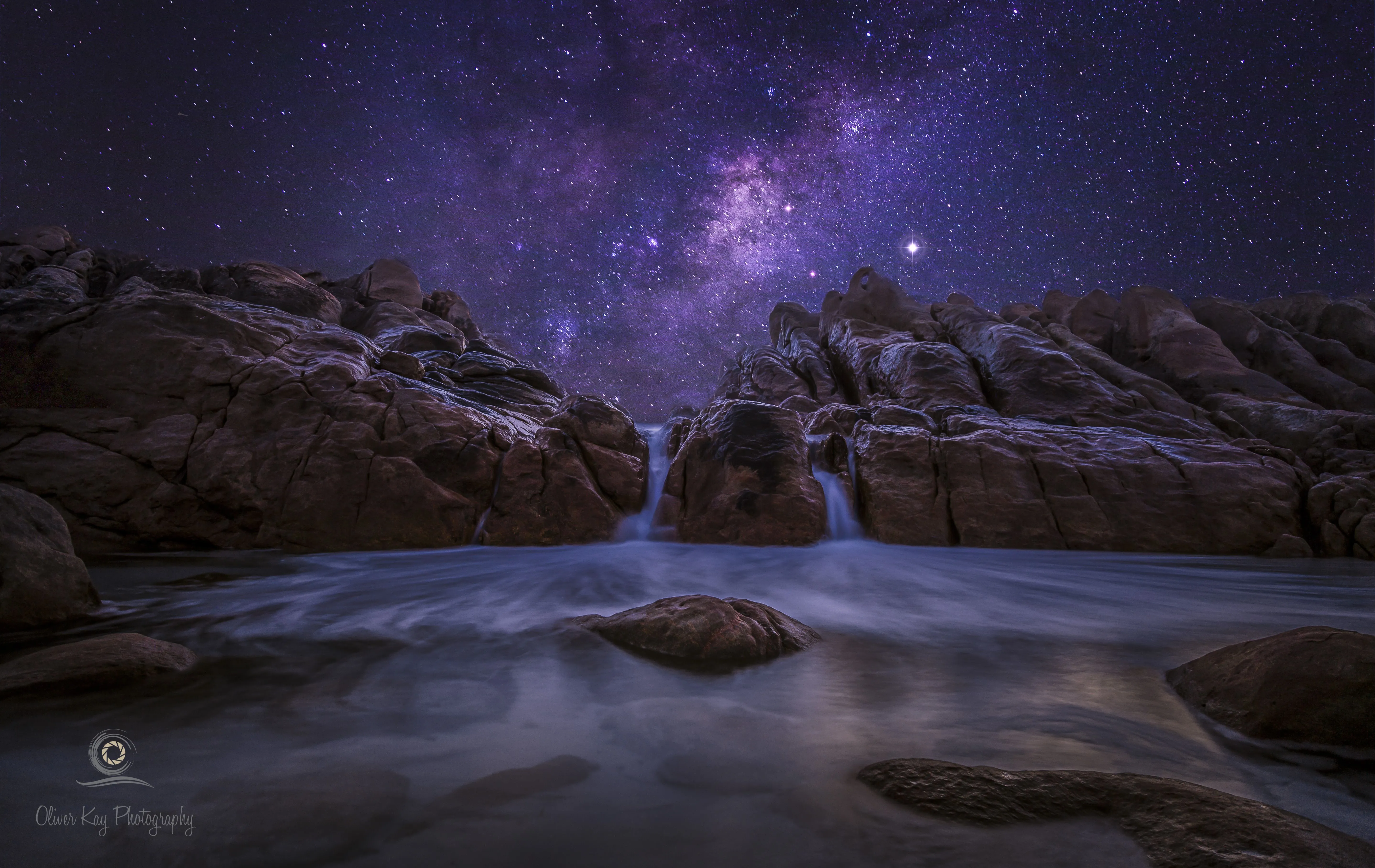 Desktop wallpaper: Australia, Sci Fi, Milky Way, Night, Starry Sky 4K free download for PC. 683735