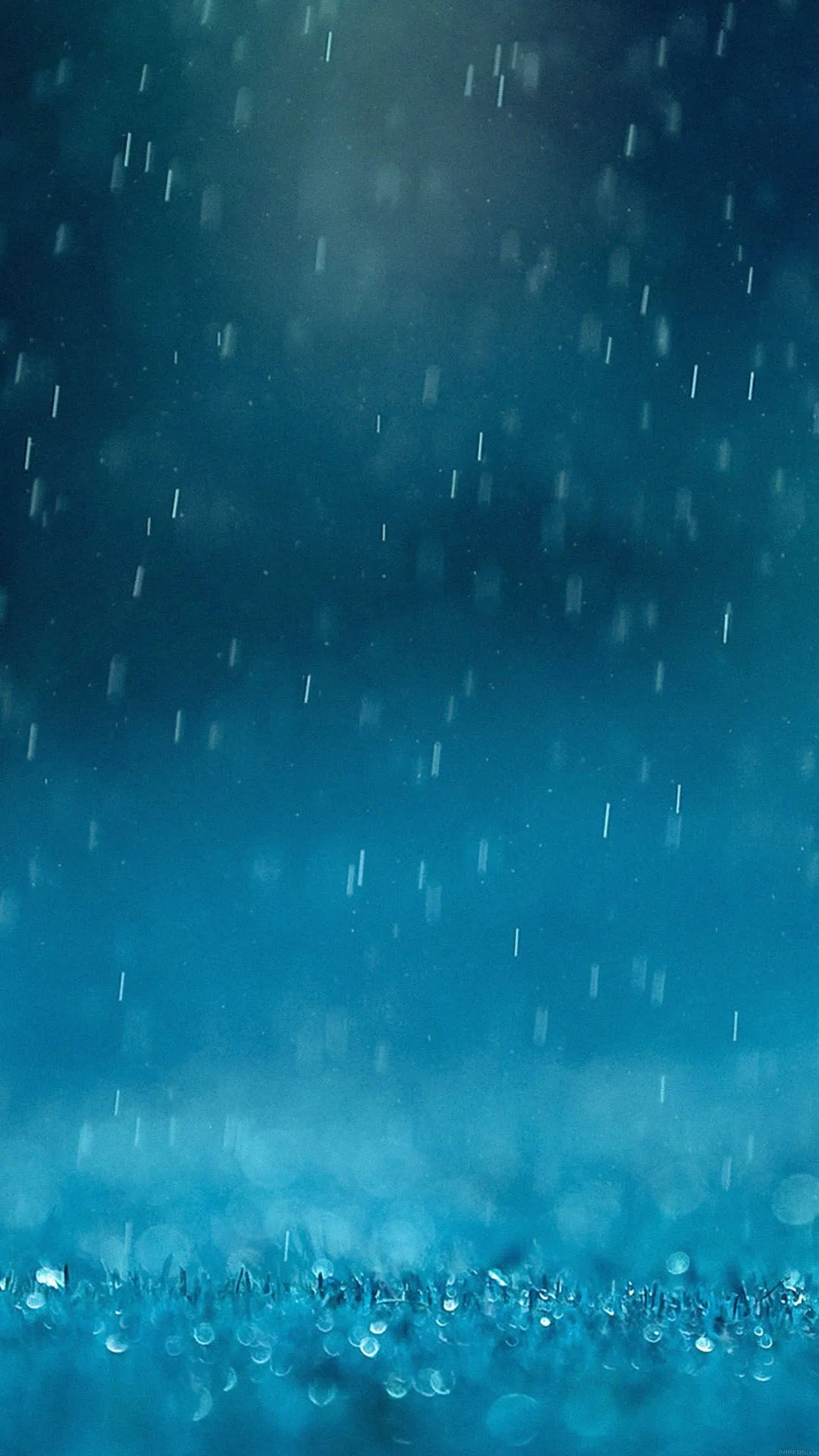 Enjoying A Summer Rainy Day With An iPhone Wallpaper