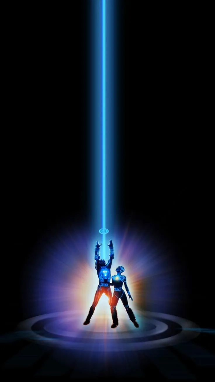 Tron Phone Wallpaper. Moviemania. Tron legacy, Tron art, Tron