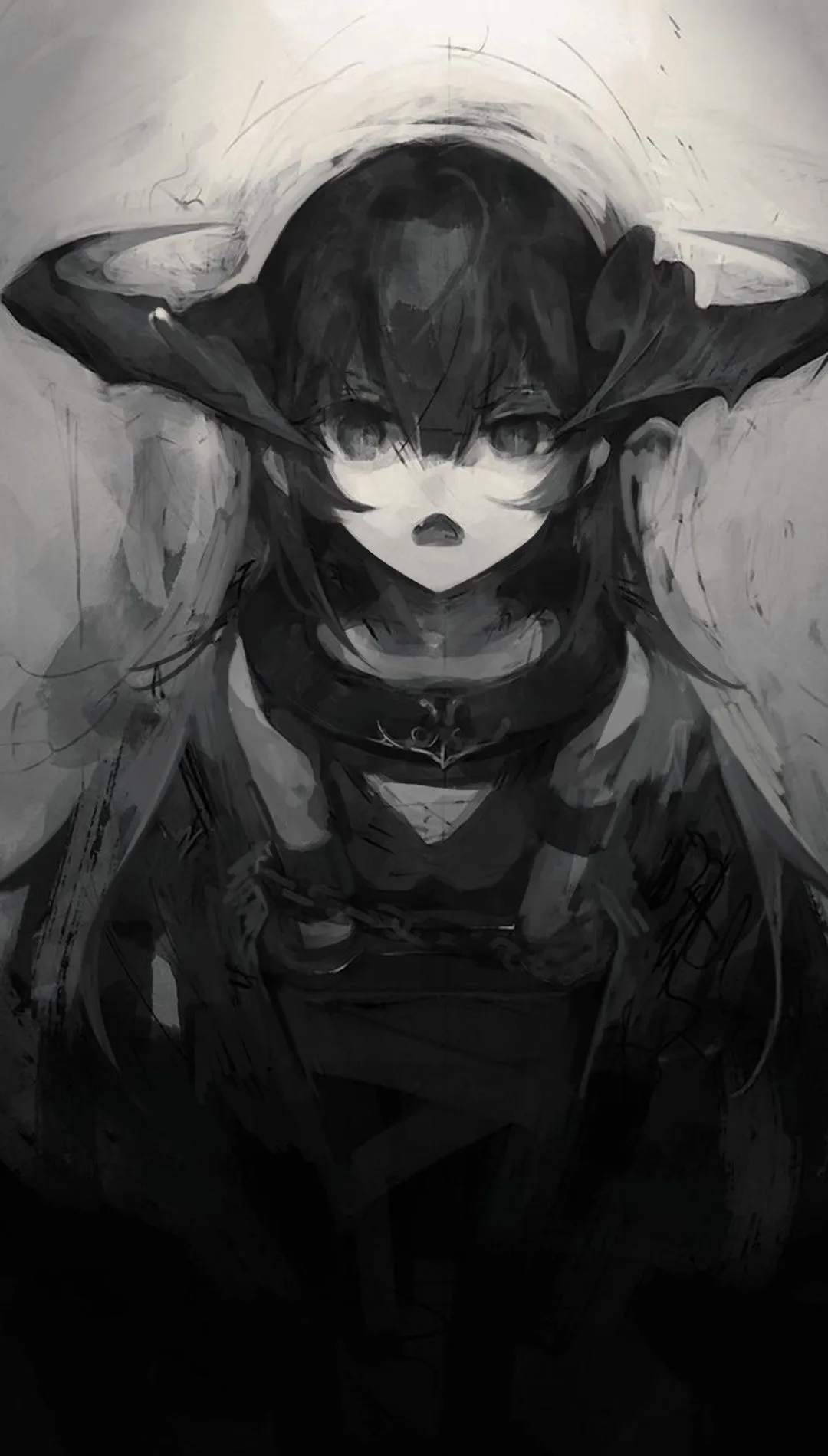 Best Dark Black Anime iPhone Wallpaper [ HQ ]