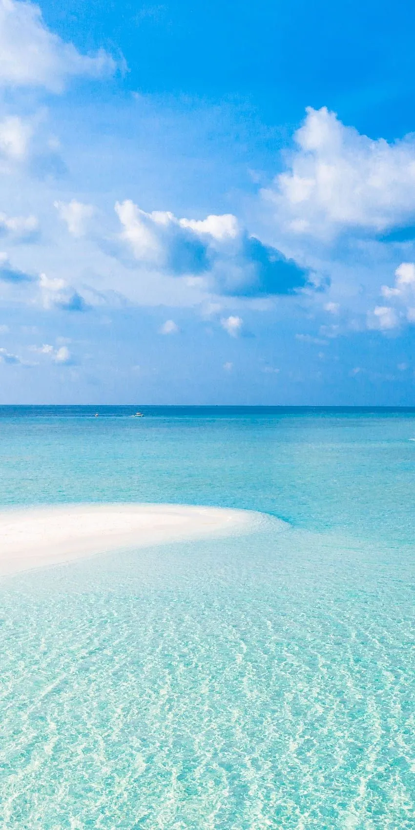Tropical beach, sea, sunny day, blue sky, nature. Beach, Nature, Tropical beach HD phone wallpaper