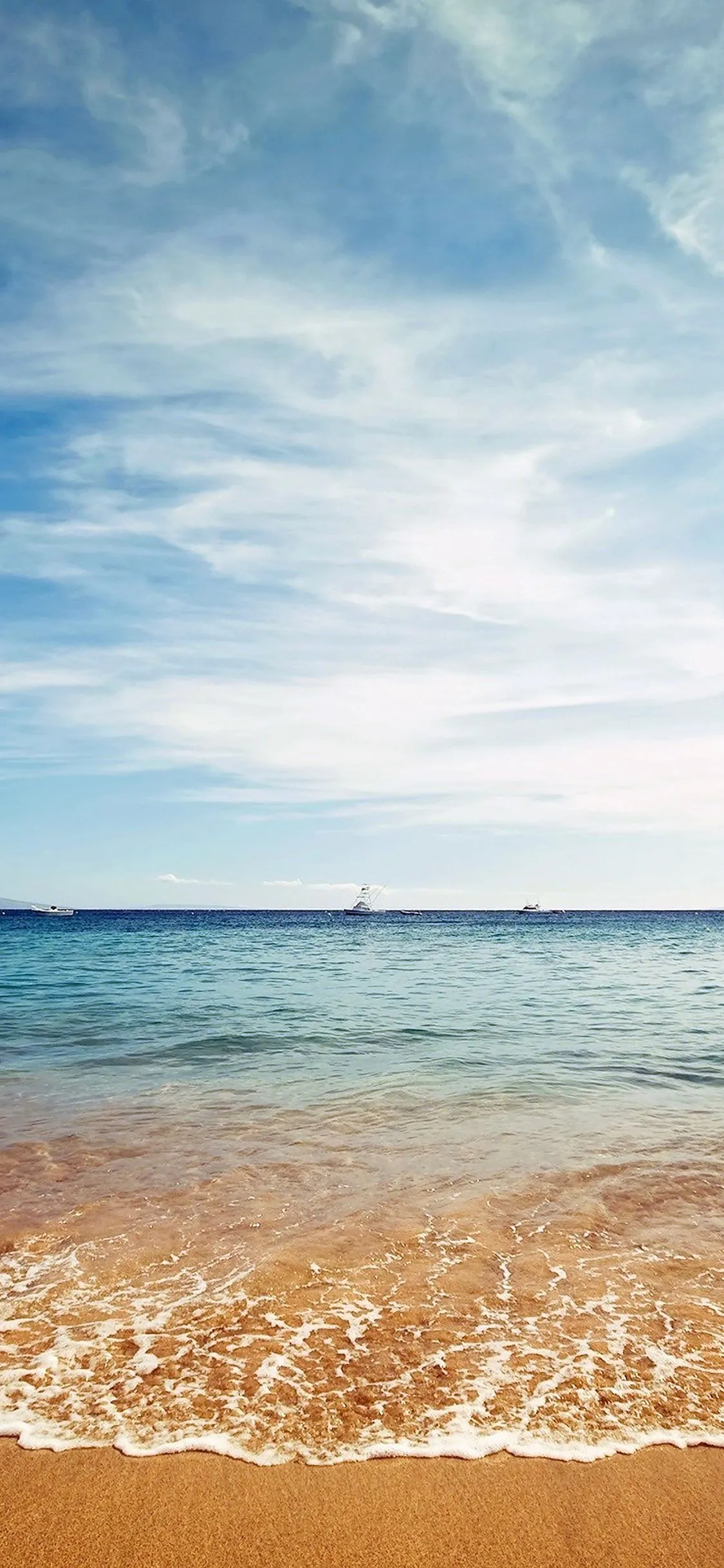 Ocean sea beaches iPhone X Wallpaper Free Download