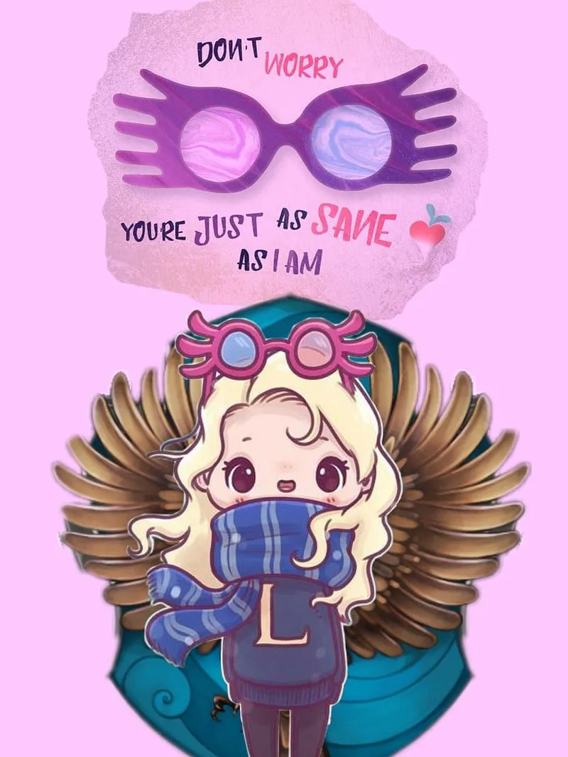 Luna Lovegood, harry potter, rawenclaw, HD phone wallpaper