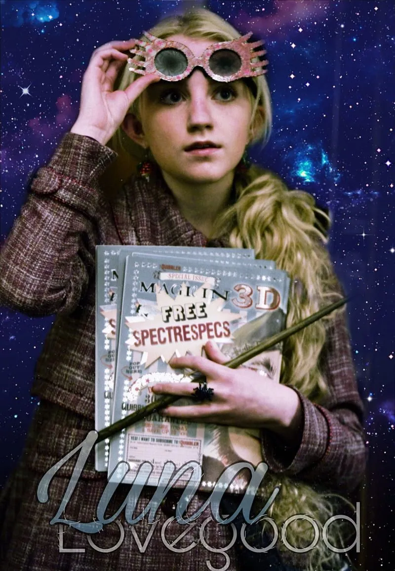 Luna Lovegood edit, harrypotter, lunalovegood, HD phone wallpaper
