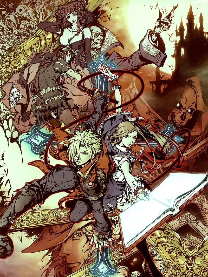 Castlevania Por, konami, luigyh, portrait of ruin, video games, HD phone wallpaper