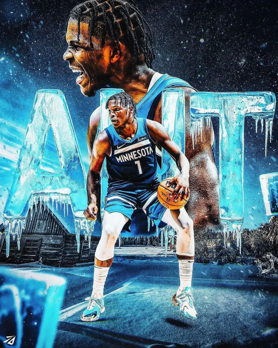 Anthony Edwards Wallpaper for iPhone