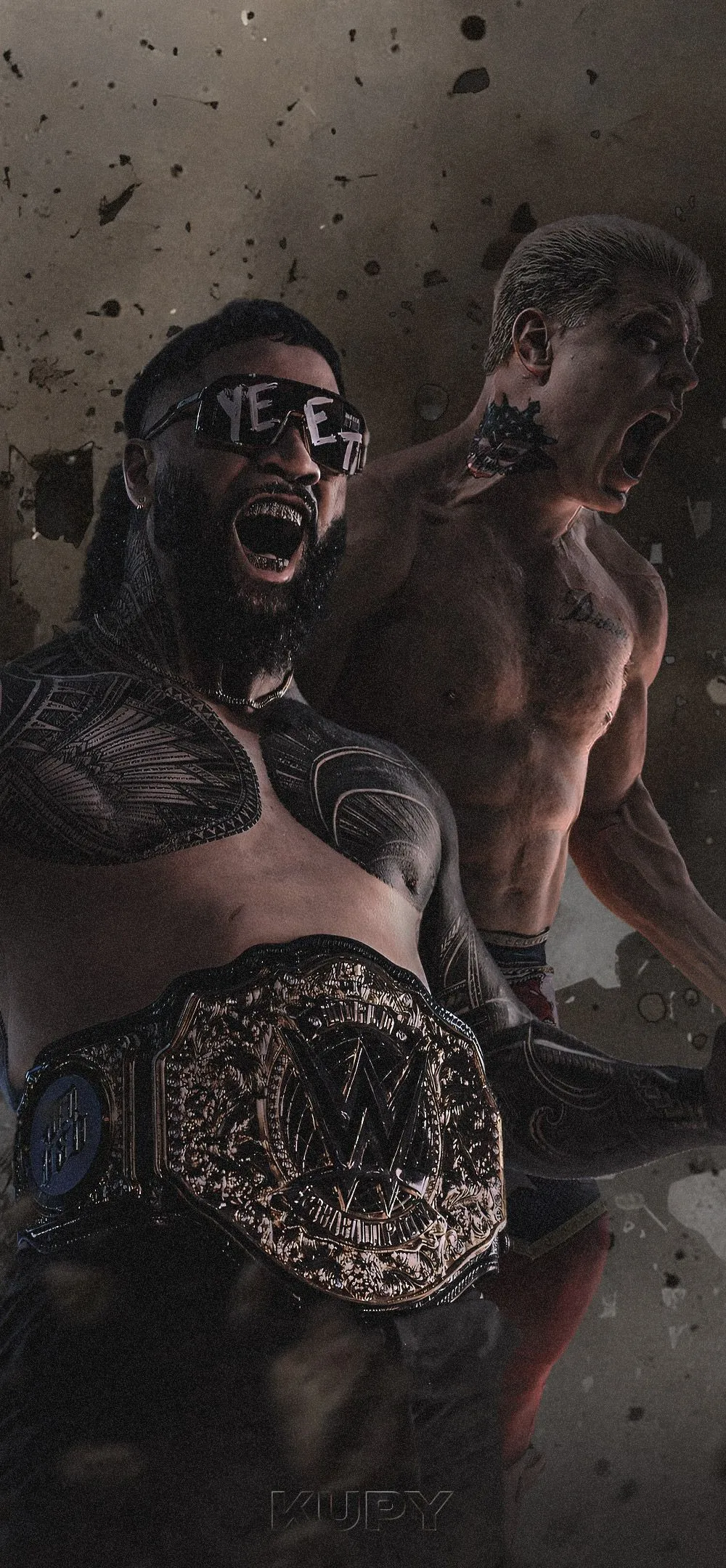 NEW Cody Rhodes x Jey Uso Wallpaper! Wrestling Wallpaper