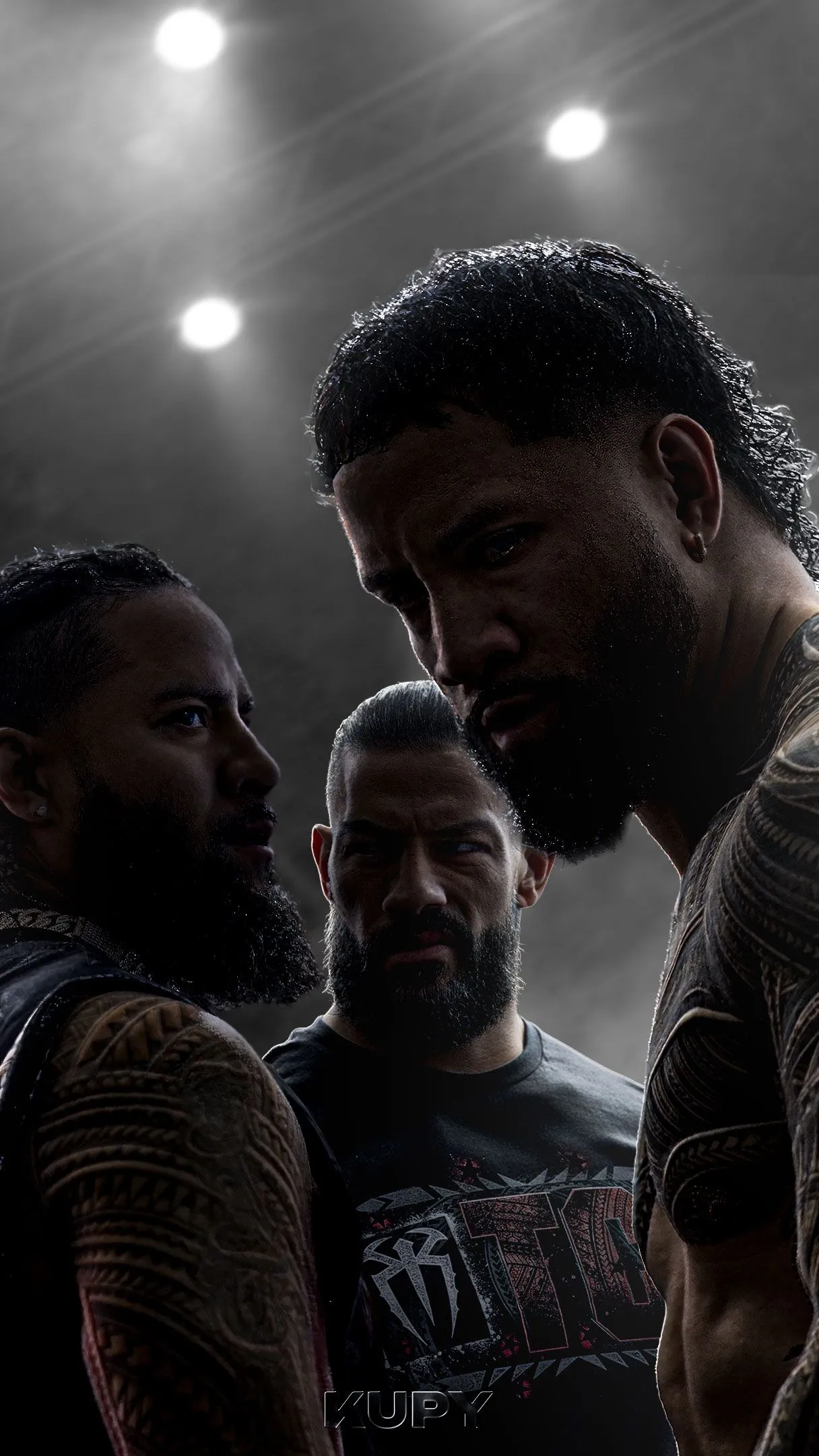 NEW Roman Reigns & The Usos Wallpaper! Wrestling Wallpaper