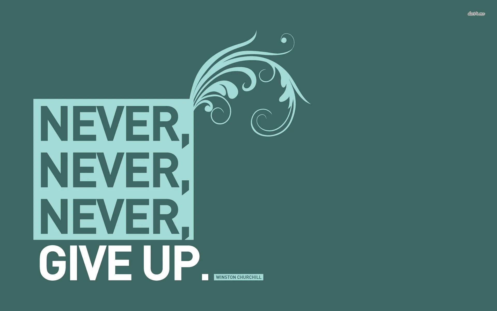 Never Give Up Wallpaper, HD Background on WallpaperBat