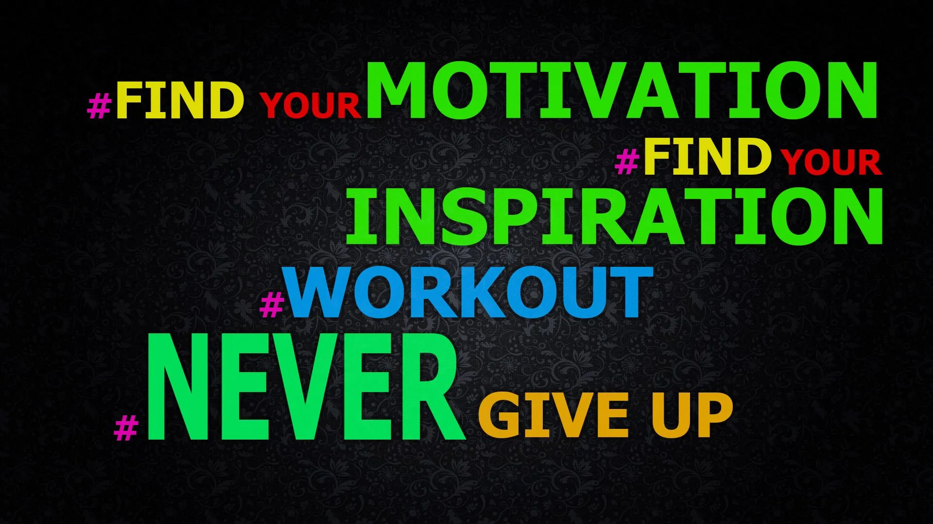motivational, Exercising, Never Give Up! Wallpaper HD / Desktop and Mobile Background