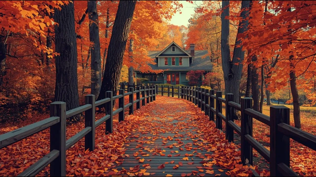 Fall Autumn Background And Wallpaper In 4K