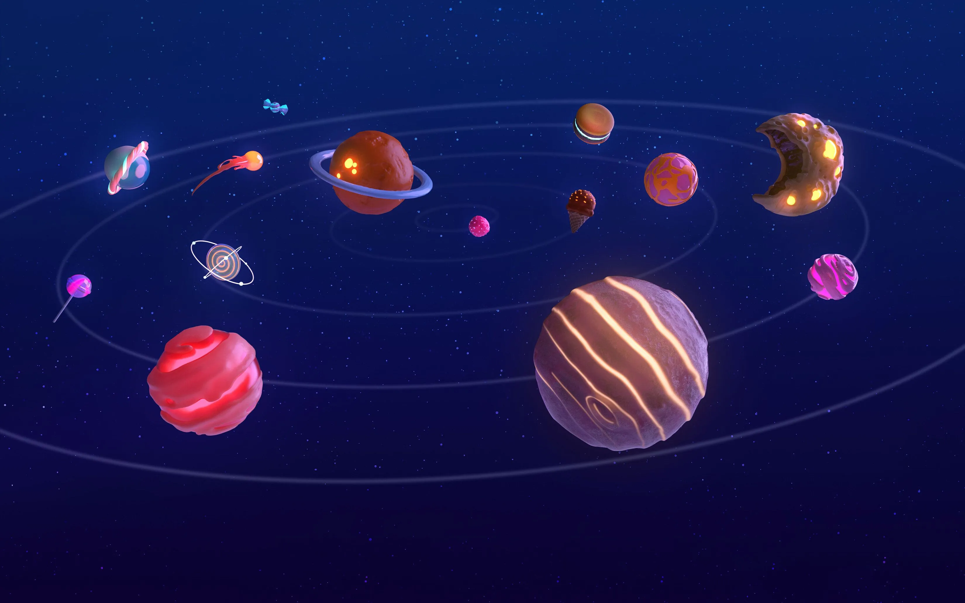 Solar System Windows 11 Stock Best 2025 And Desktop Wallpaper For Macintosh MacOS And PC Computers HD 4K