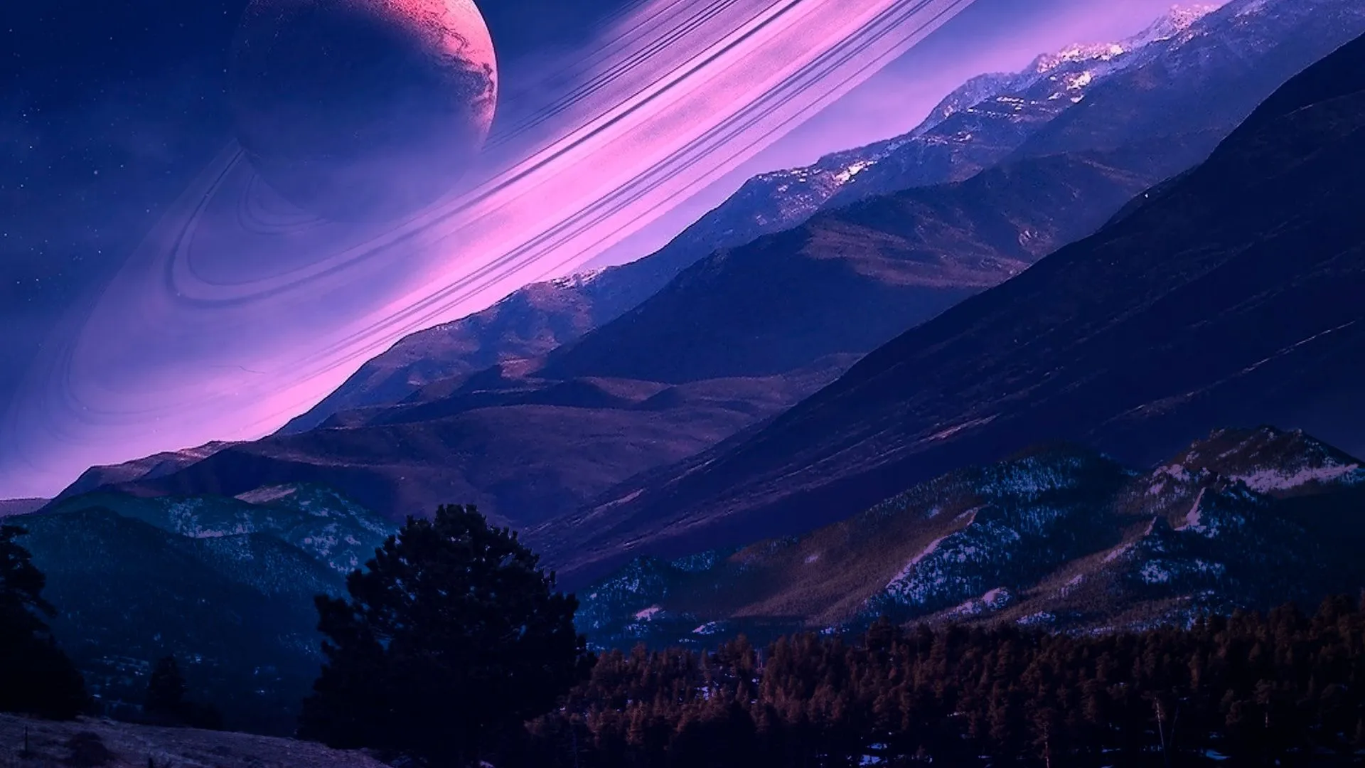 Full HD, HDTV, 1080p 16:9 Solar System Wallpaper Free 1920x1080 High Quality Background