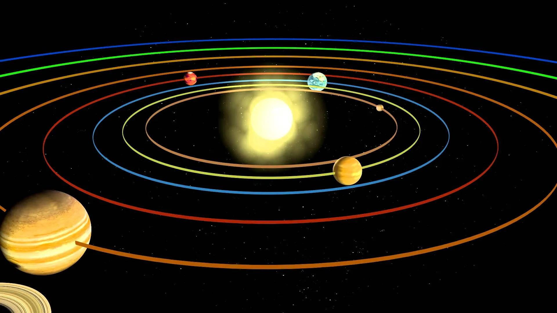 Solar System HD Desktop Wallpaper 15445