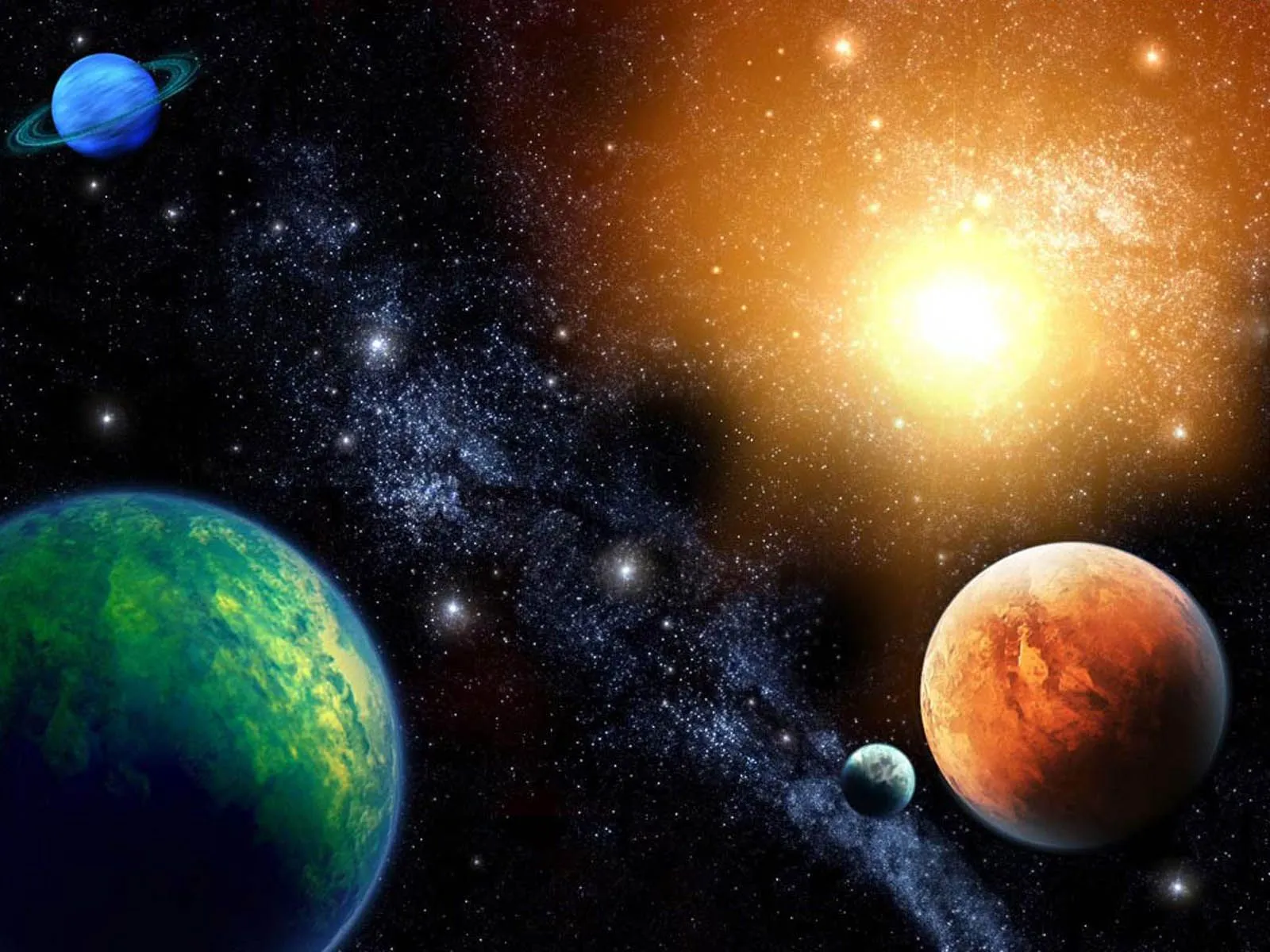 Art And Home Wallpaper HD: Solar System Wallpaper