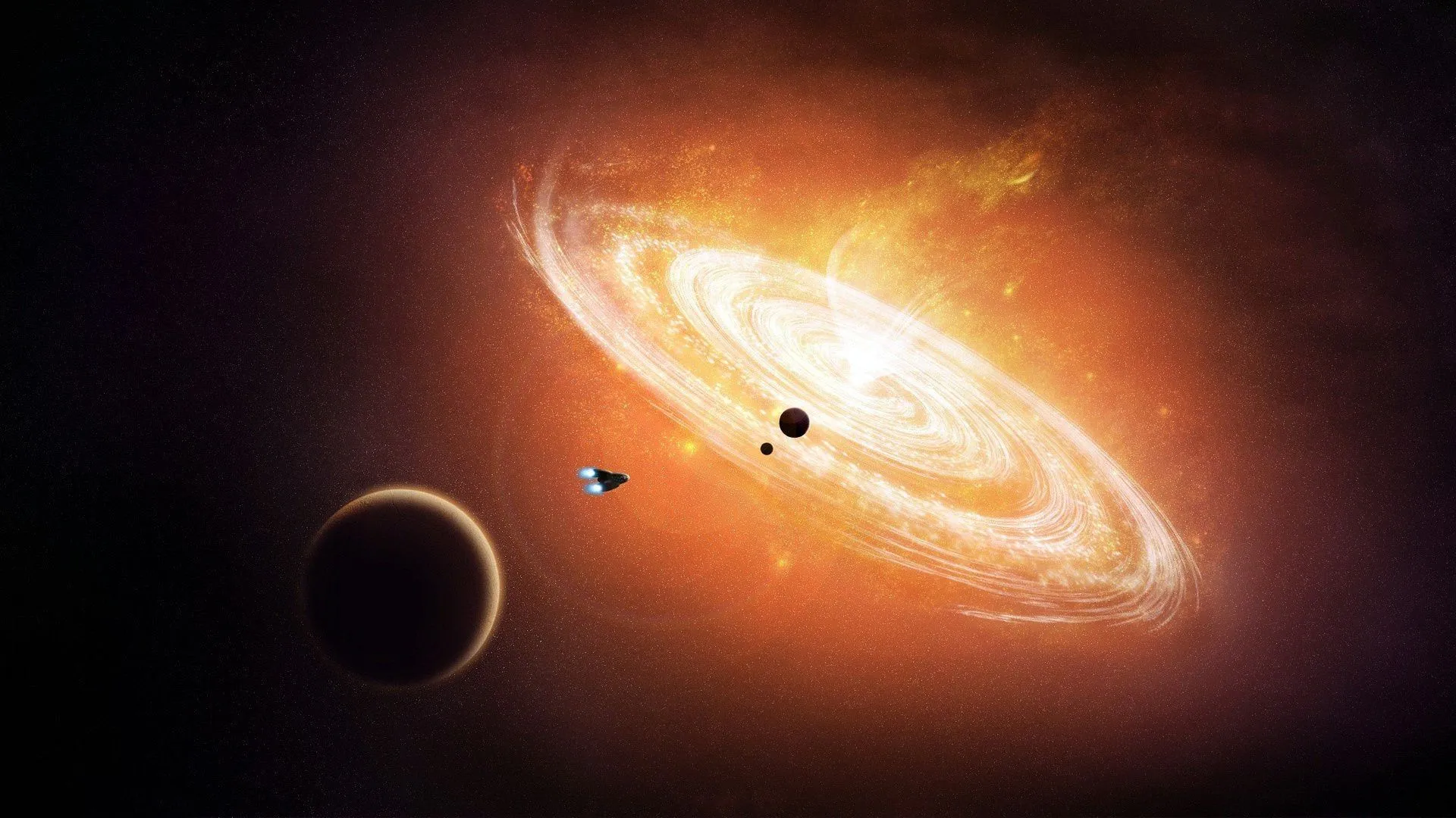 Planets of the solar system. Beauty