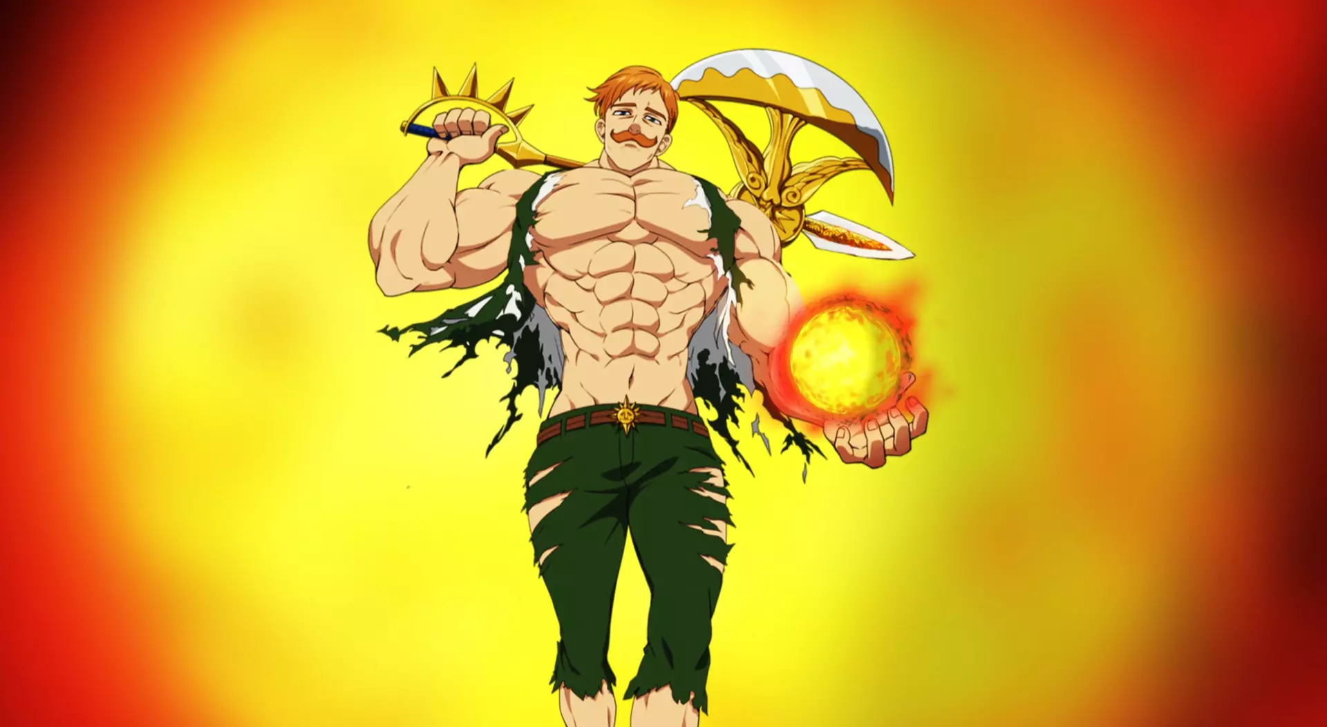 Live wallpaper Escanor nanatsu no taizai download on VSThemes.org