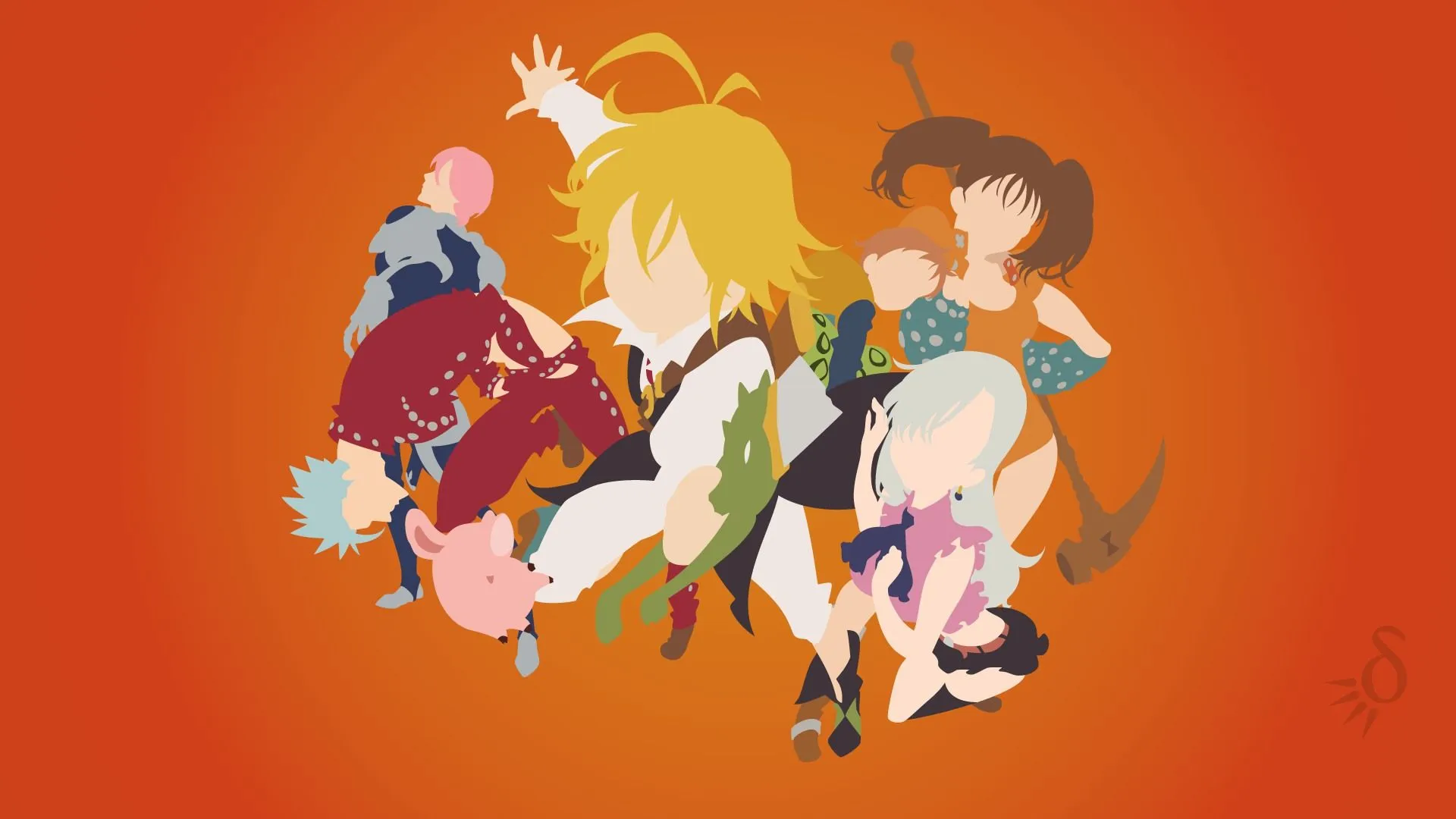 Seven Deadly Sins Anime Wallpaper, HD Background on WallpaperBat