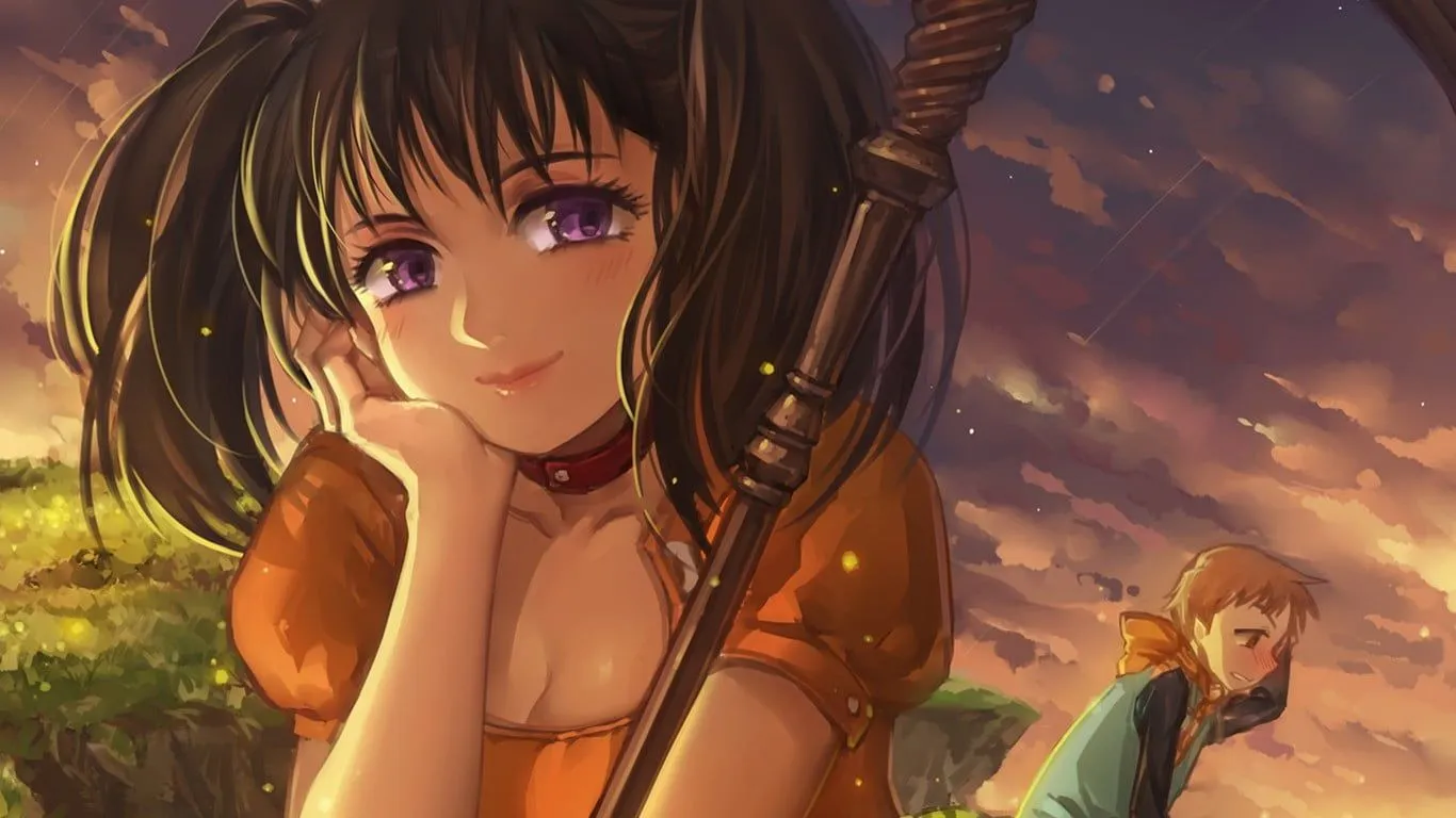 Animated wooden wallpaper, Nanatsu no Taizai, Diane (Sin of Envy), Fairy King Harlequin HD wallpaper