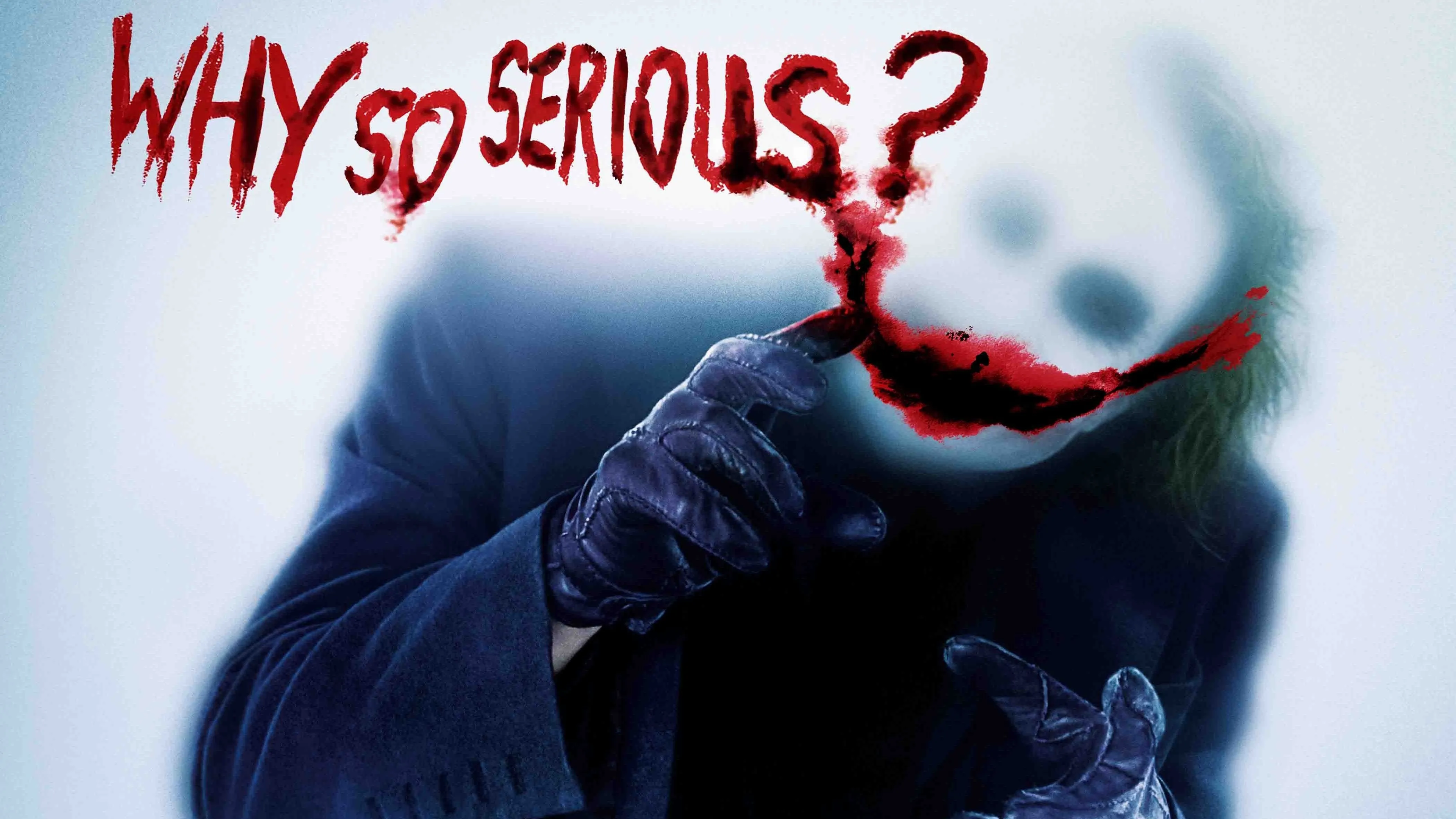 The Joker 'Why So Serious?' Artwork 4K, HD Wallpaper