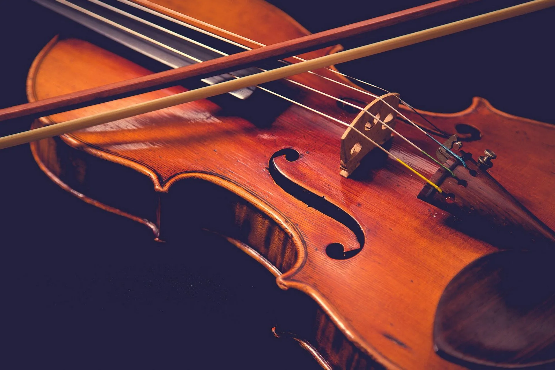 Desktop wallpaper: Instrument, Music, Violin, Close Up 4K free download for PC. 784159