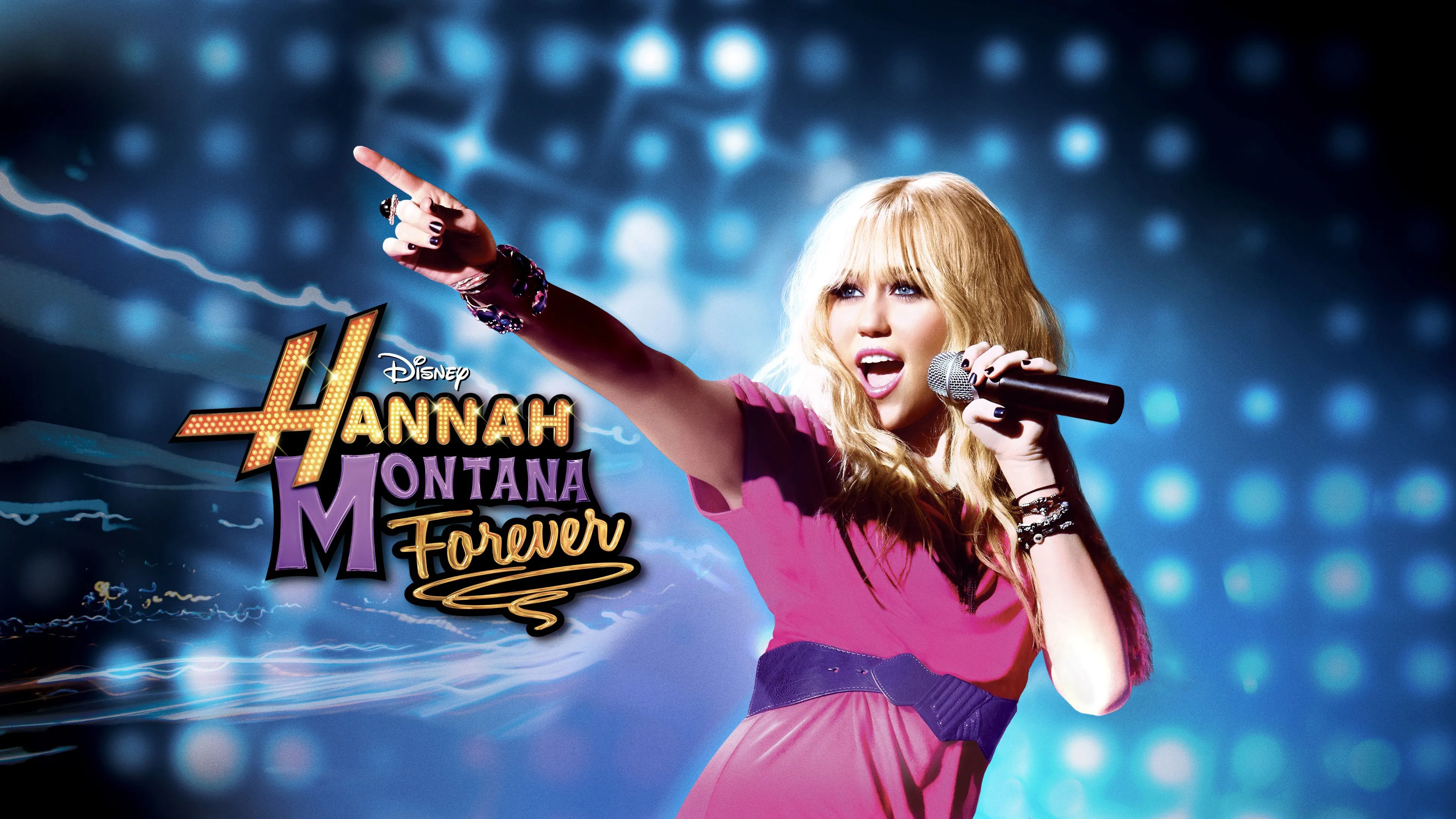 Hannah Montana Wallpaper 4K, Miley Cyrus, Apple TV series