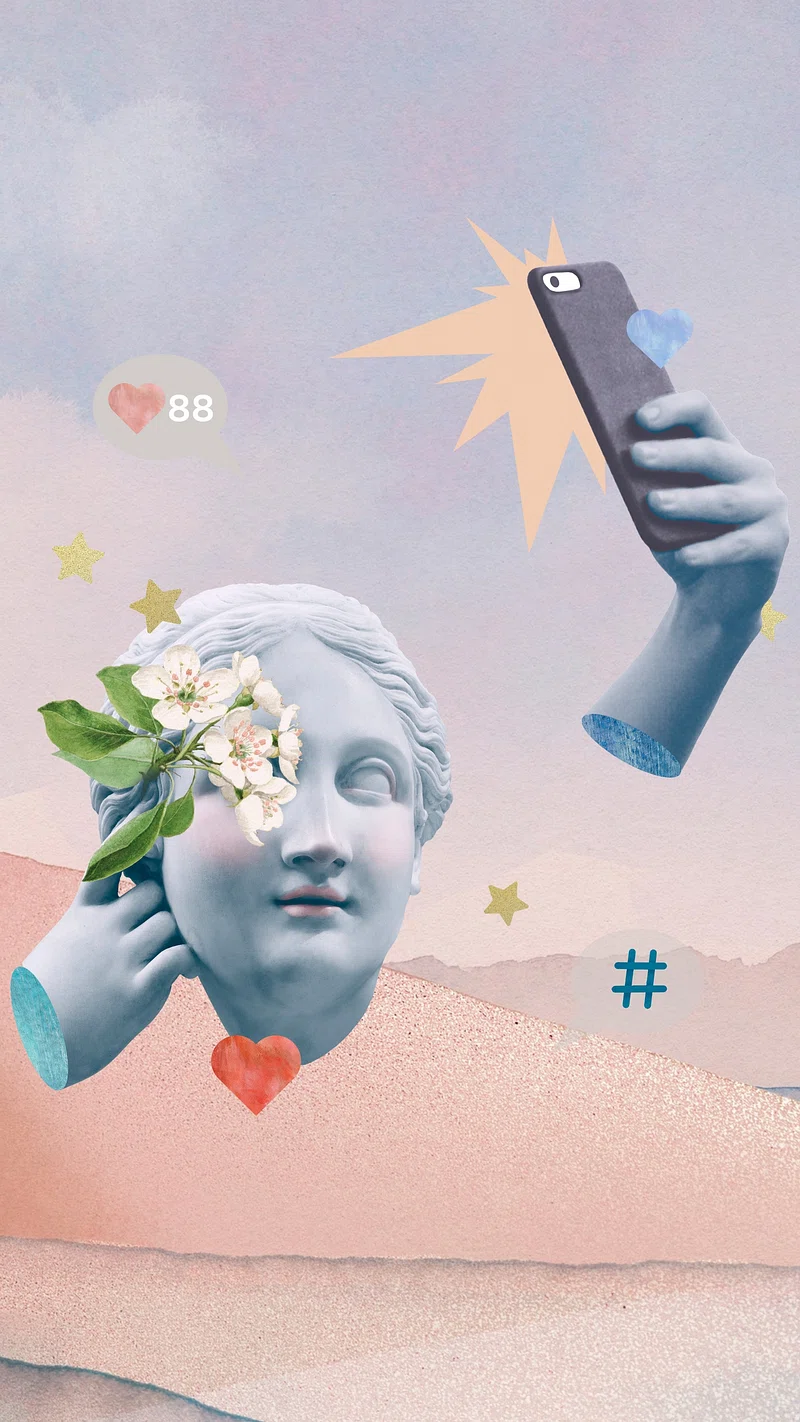 Summer Greek God phone wallpaper