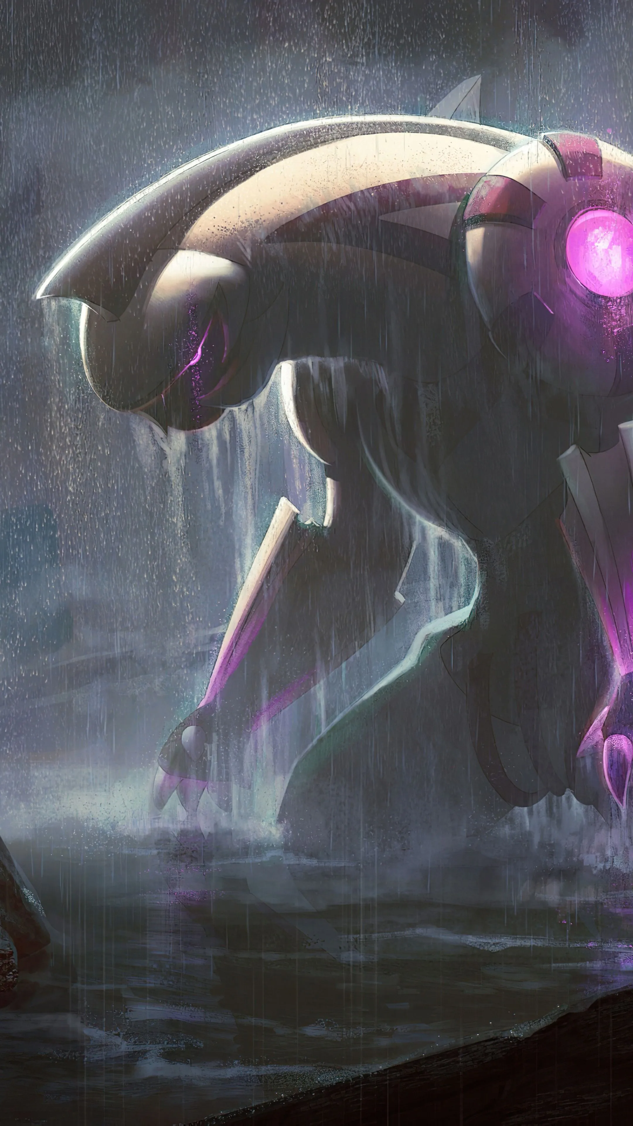 Palkia From Pokemon Artwork HD Phone Wallpaper