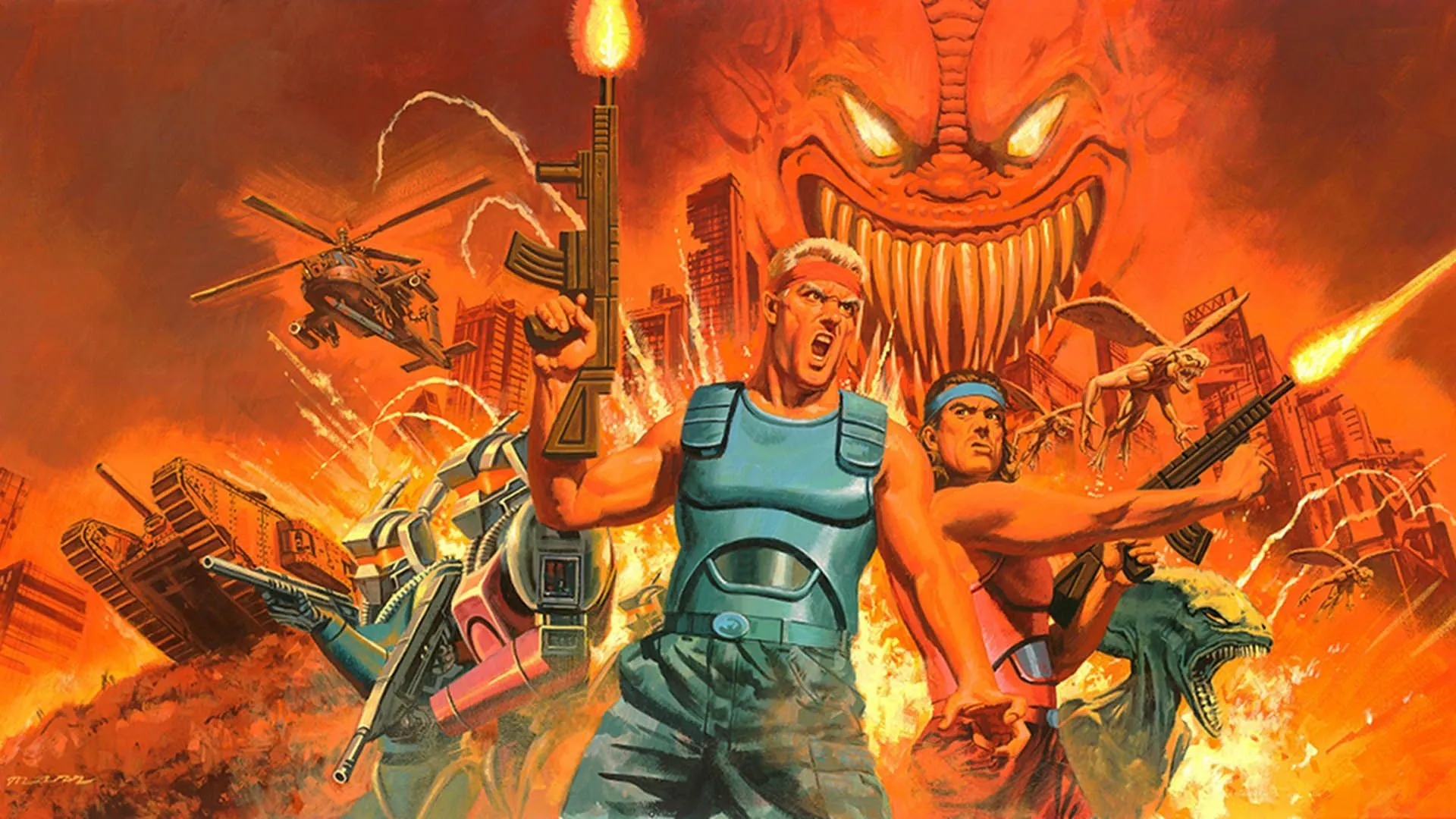 Konami reveals what's in the Contra Anniversary Collection