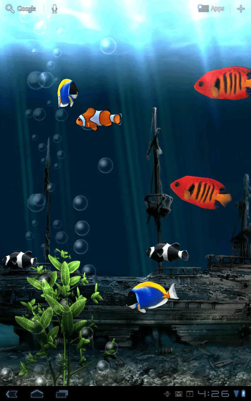 Kittehface Software: Aquarium Live Wallpaper v3.0