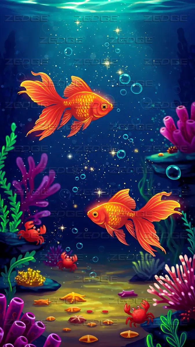 Goldfish Life live wallpaper by Madina Z Studio
