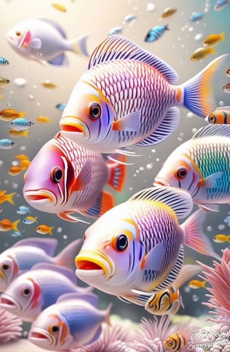 OCEAN VIEW. Ocean creatures art, Sea life art, Aquarium live